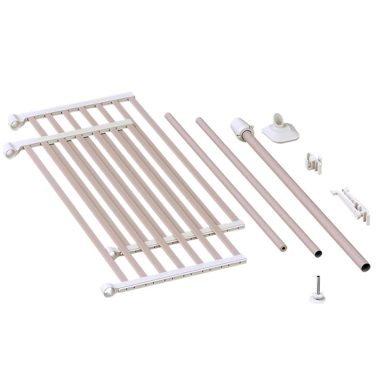 2 Pet Scene Retractable Safety Gate Pet Dog Cat Security Stair Barrier, 2 of 4