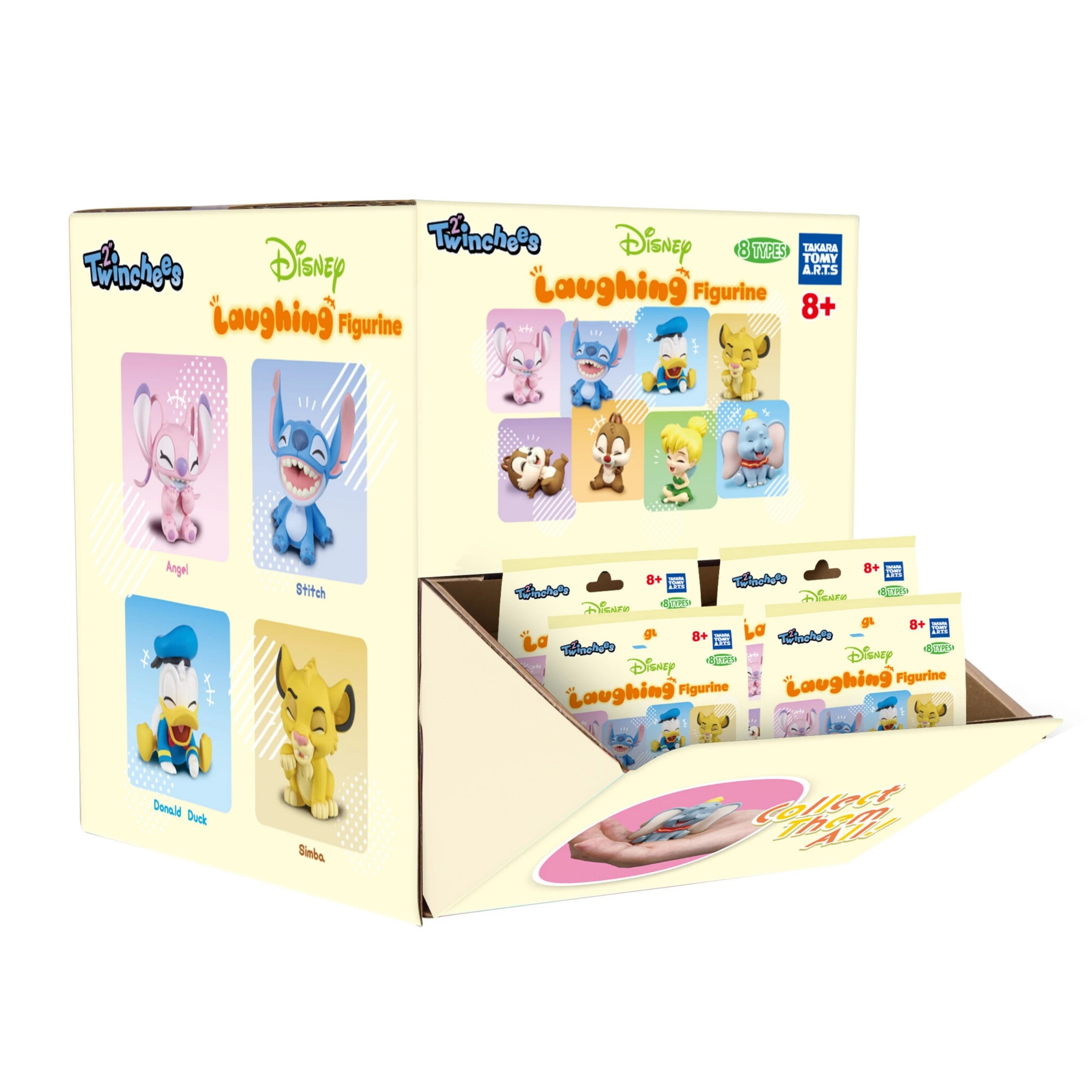 3 Tomy Twinchees Disney Laughing Figures - Assorted - Multi, 3 of 3