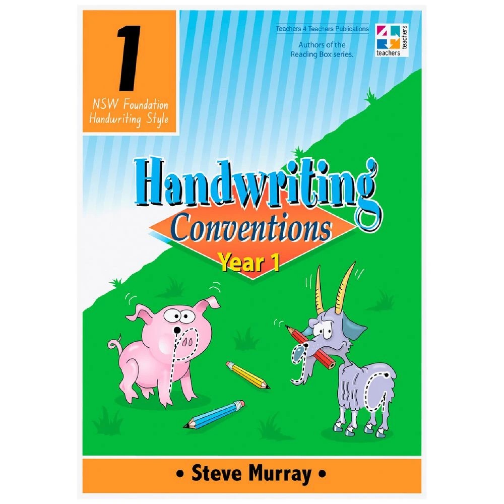 1 Handwriting Conventions NSW Practice Book Year 1, 1 of 1