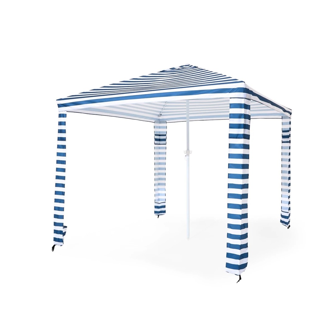 2 Beach Cabana - Blue Stripe, 2 of 10