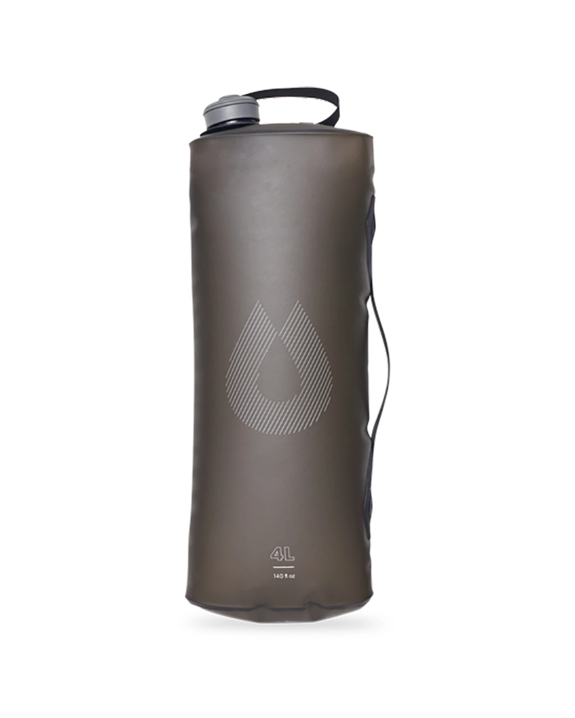 1 Hydrapak Seeker Water Storage 4L Packable Filtration Compatible Flexible - Grey, 1 of 4