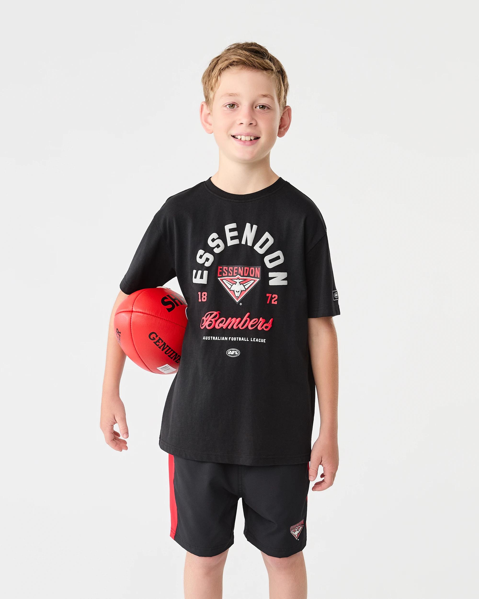 9 Official AFL Kids Shorts Essendon, 9 of 9