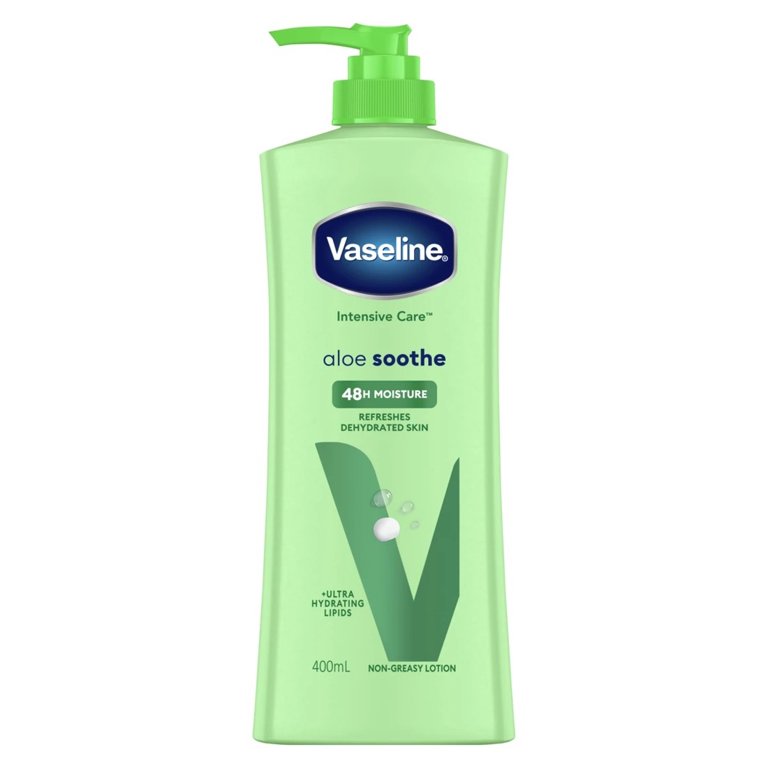 1 Vaseline Aloe Soothe Intensive Care Body Lotion 400ml, 1 of 6