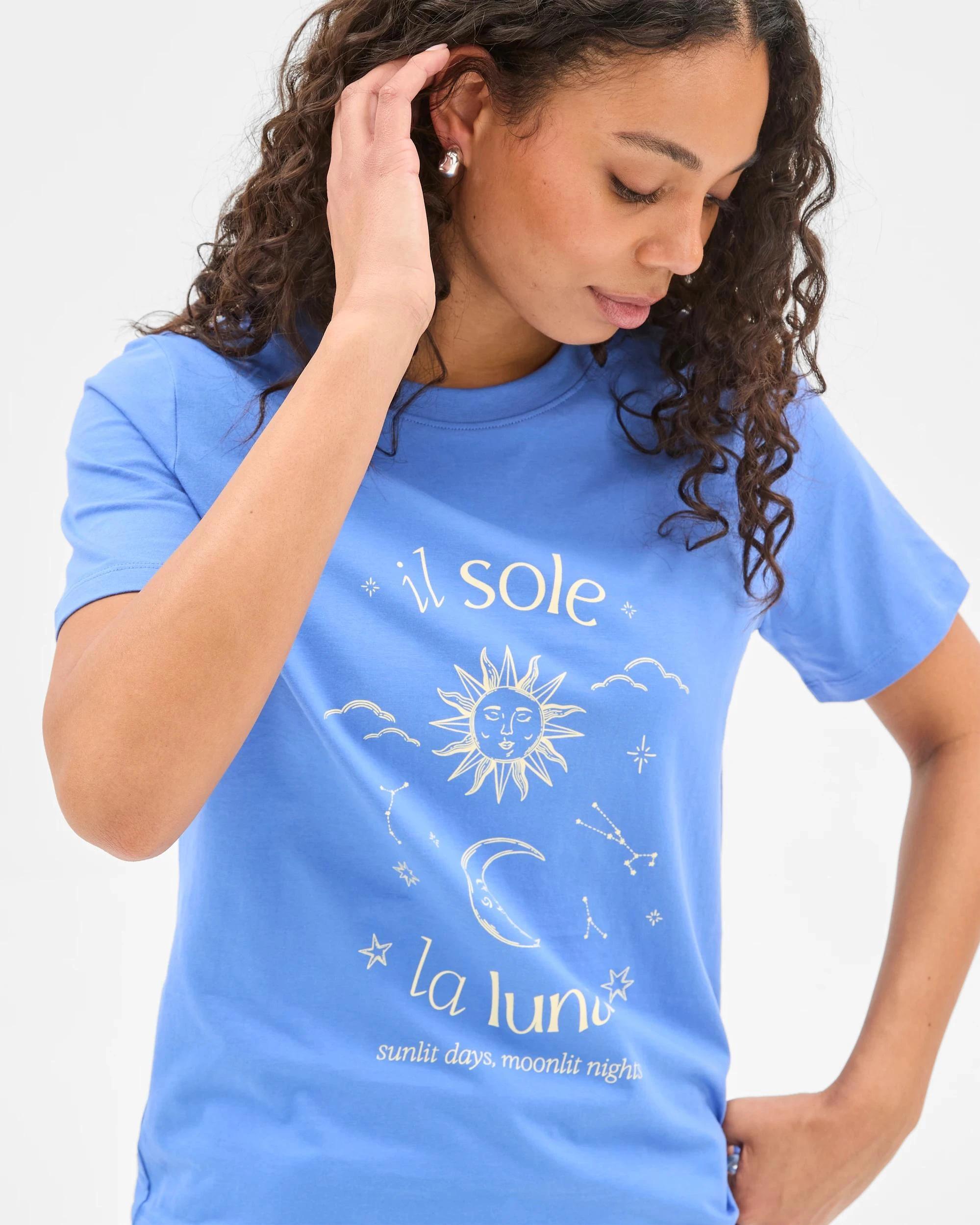 4 Target Australian Cotton Print T-Shirt VIVID BLUE IL SOL, 4 of 5