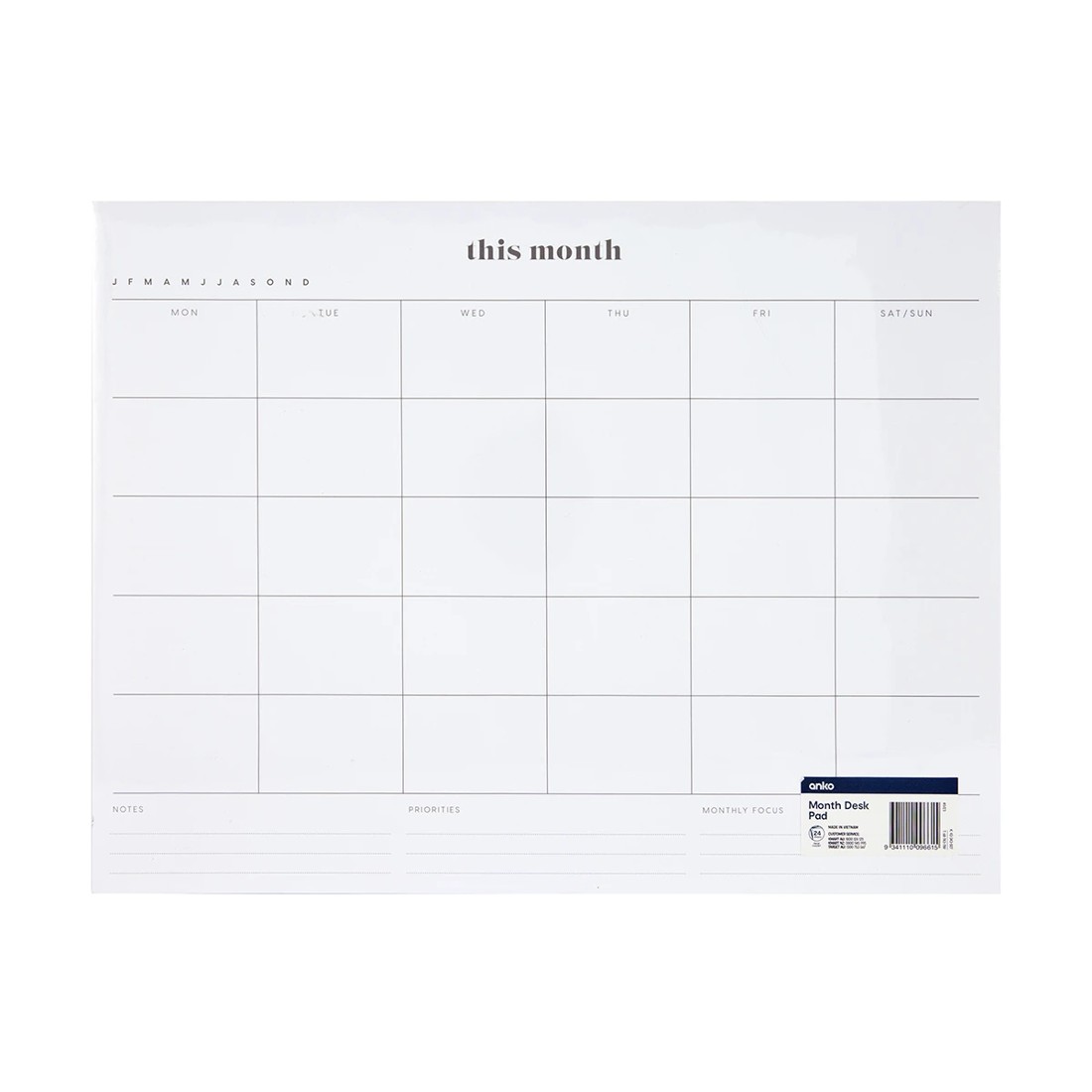 7 Month Desk Pad, 7 of 7