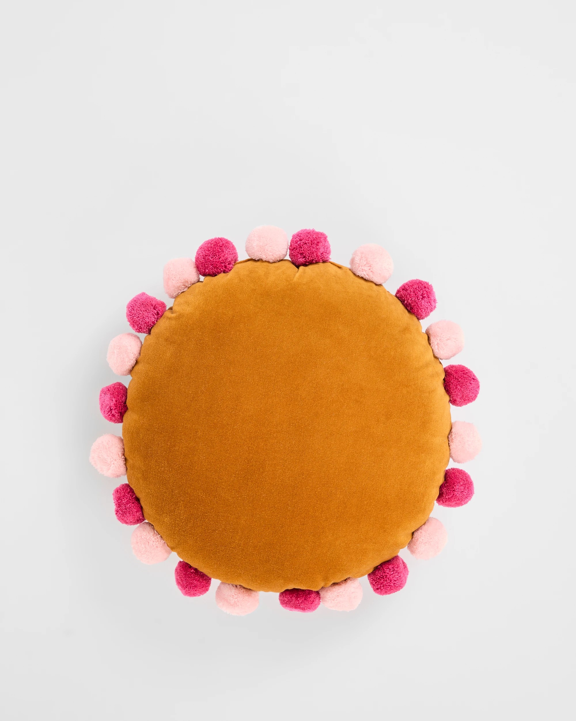 1 Target Delilah Round Pom Pom Cushion - Multi, 1 of 2