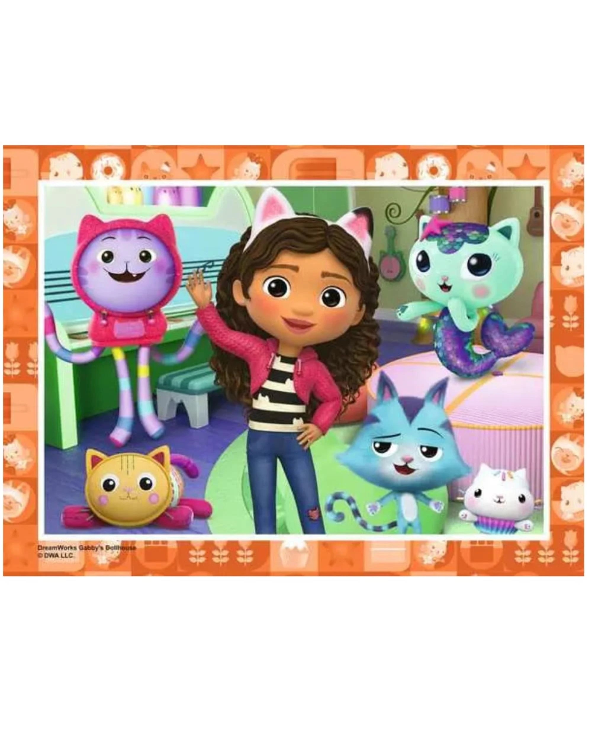 4 Ravensburger Gabbys Dollhouse 4 In A Box Jigsaw Puzzle, 4 of 5