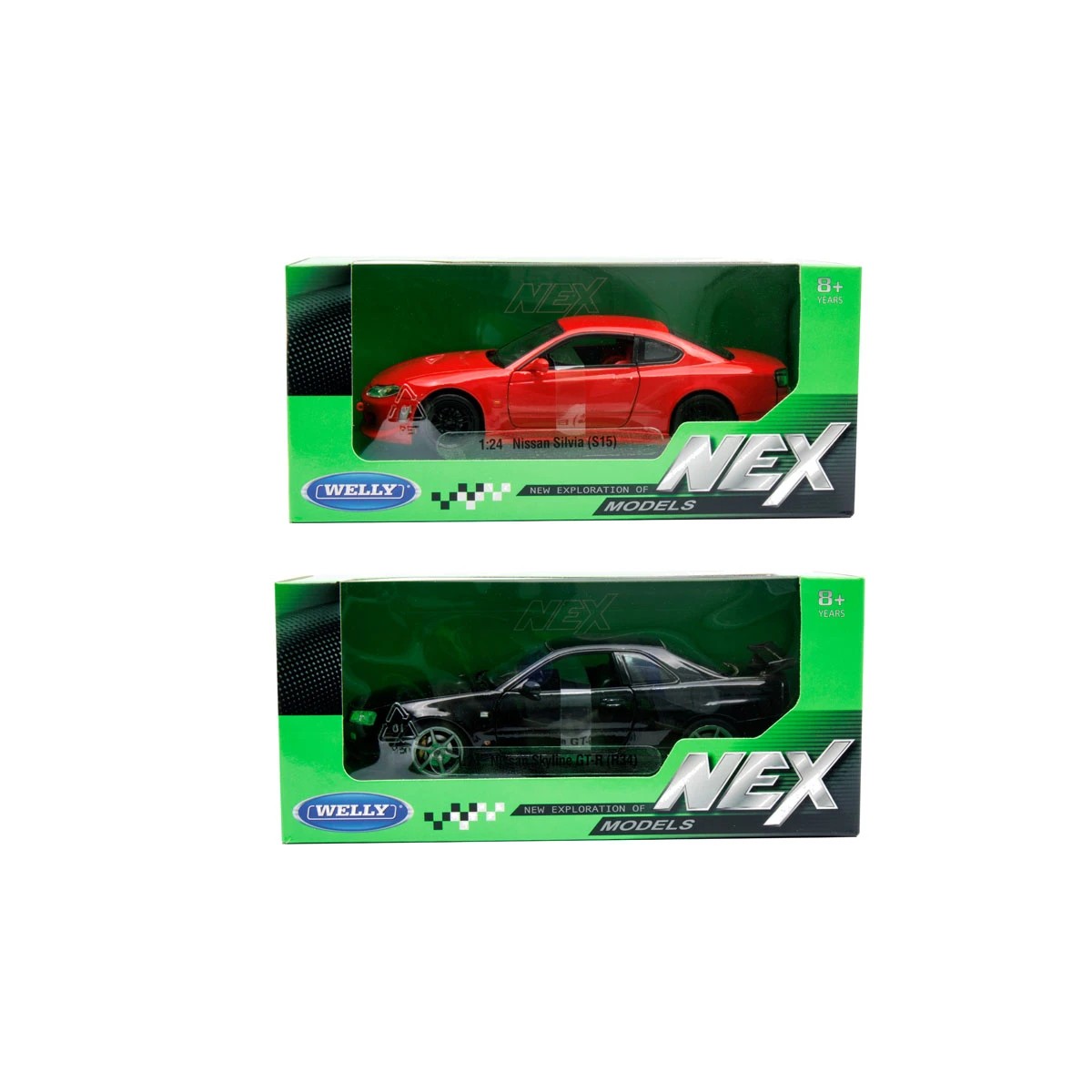 1 Welly 1:24 JDM Die Cast Metal Car - Assorted, 1 of 7