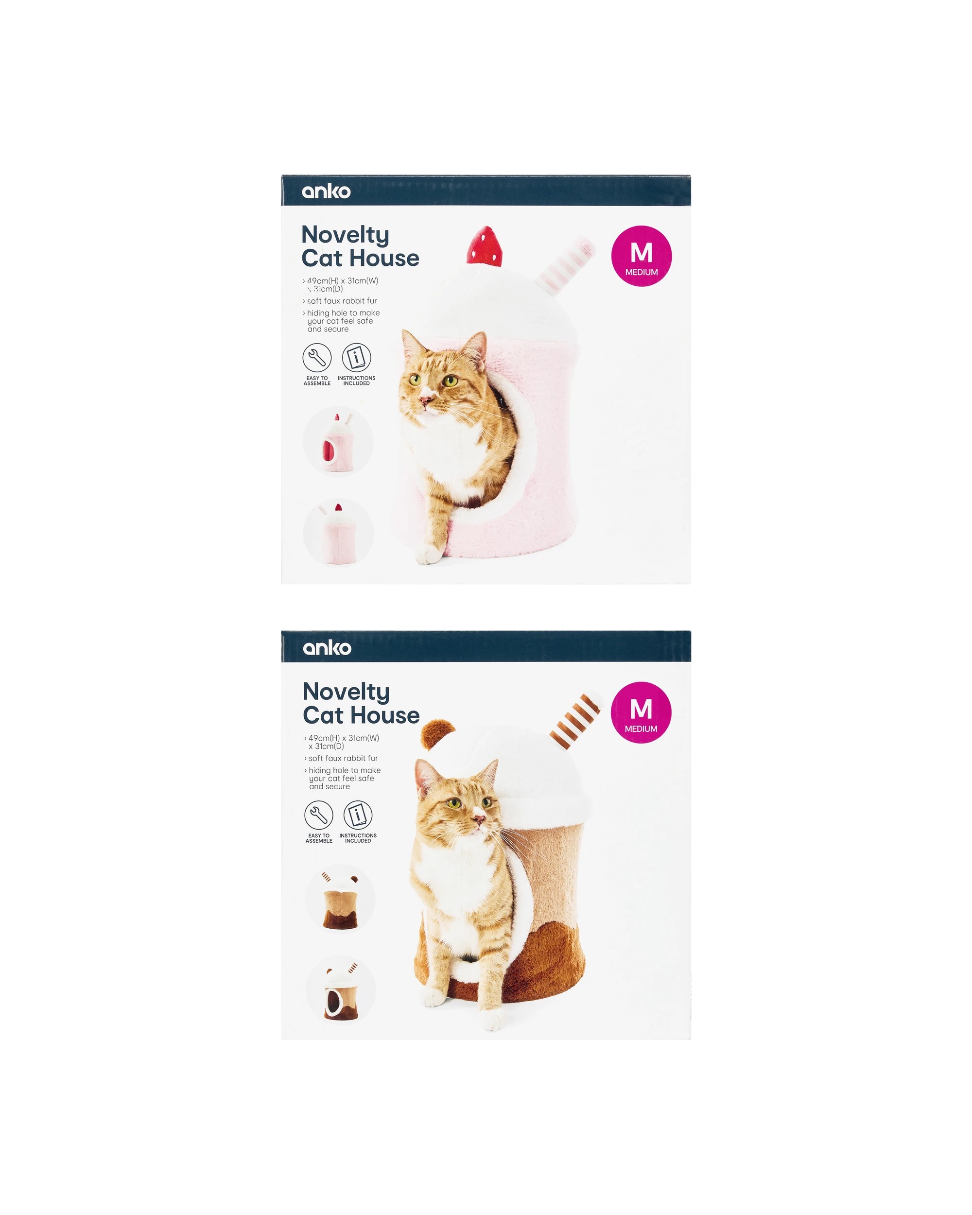 9 Novelty Cat House - Assorted, 9 of 10