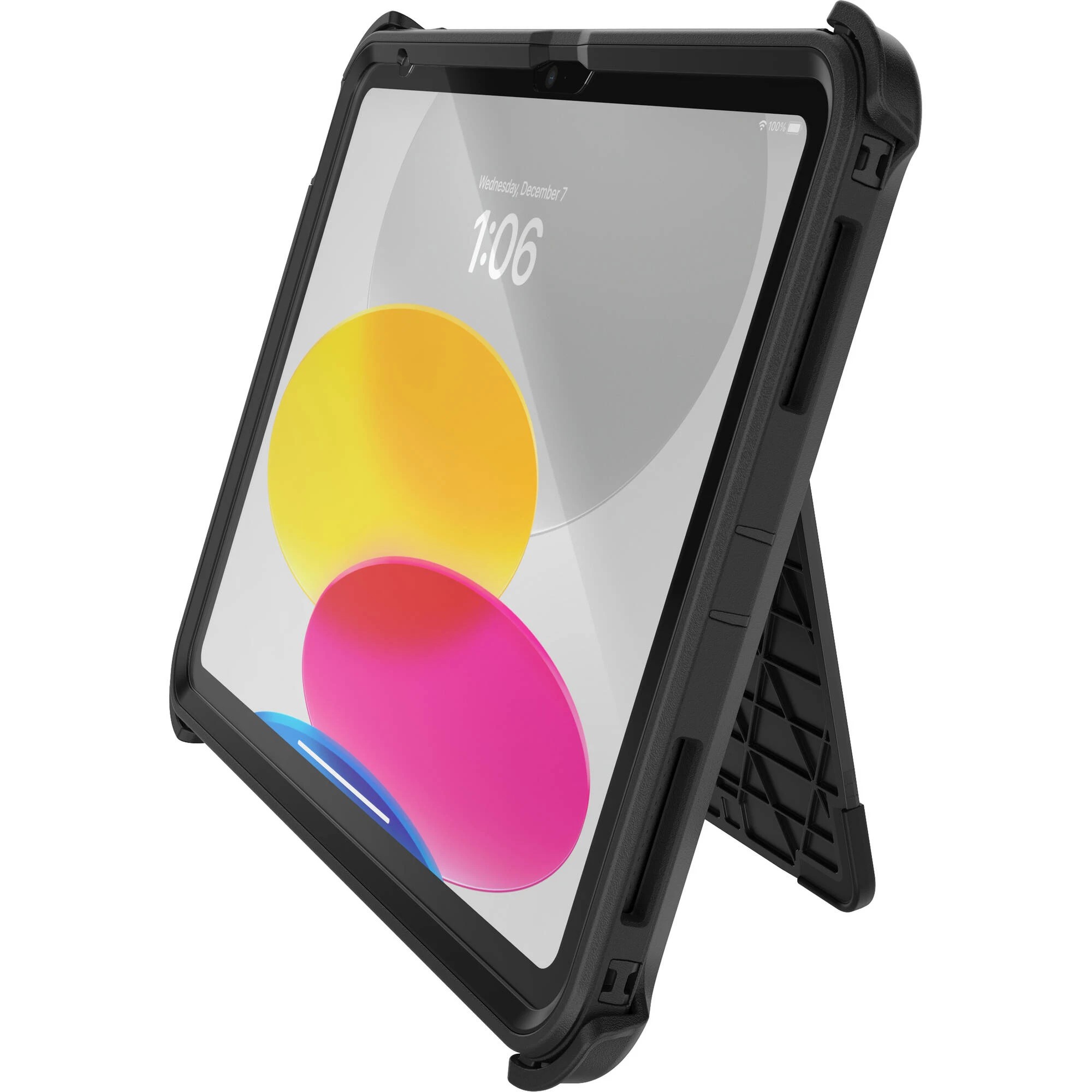 6 OtterBox Defender Case with Pro Pack For iPad 10th Gen - Black, 6 of 7