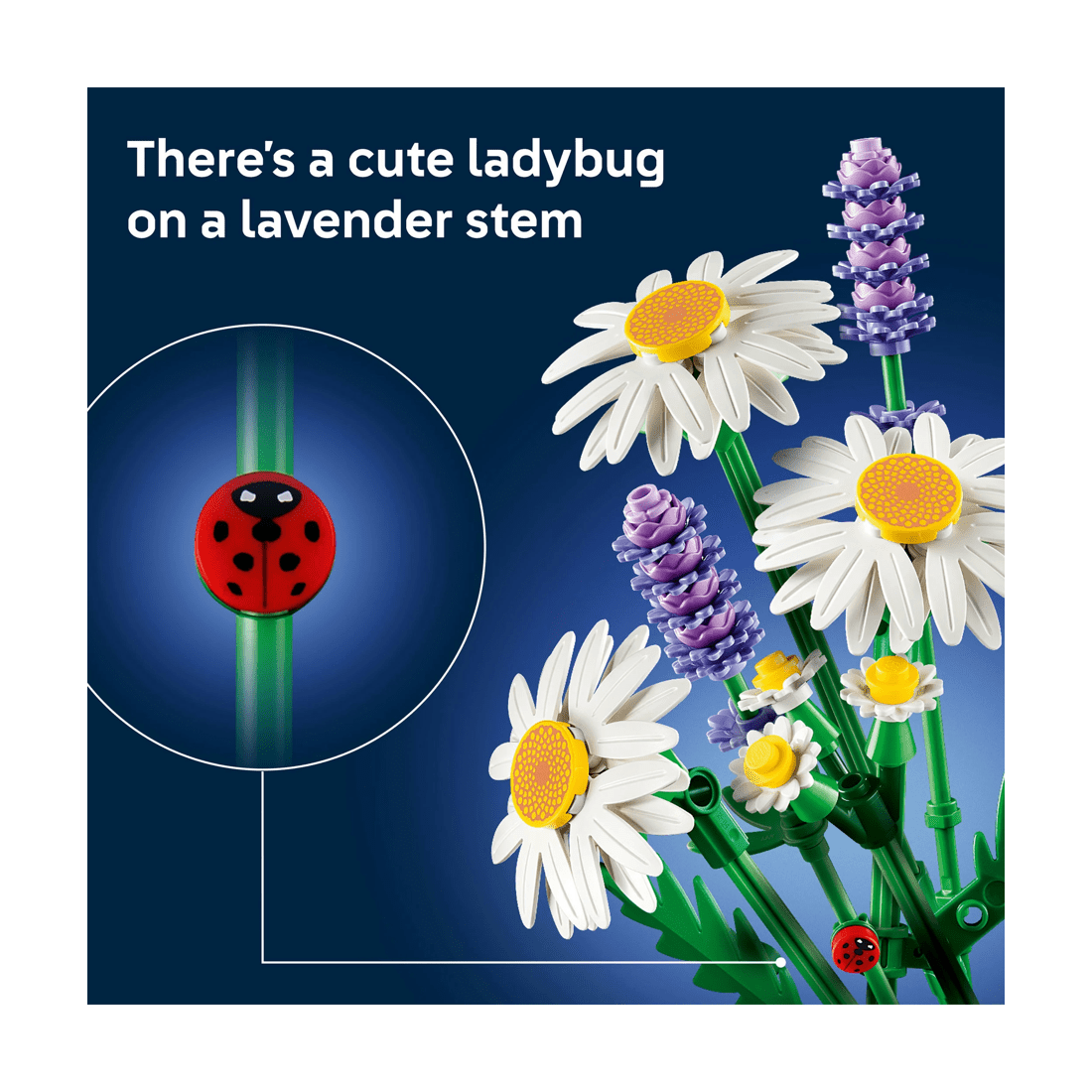 6 LEGO Botanicals Daisies 11508, 6 of 10