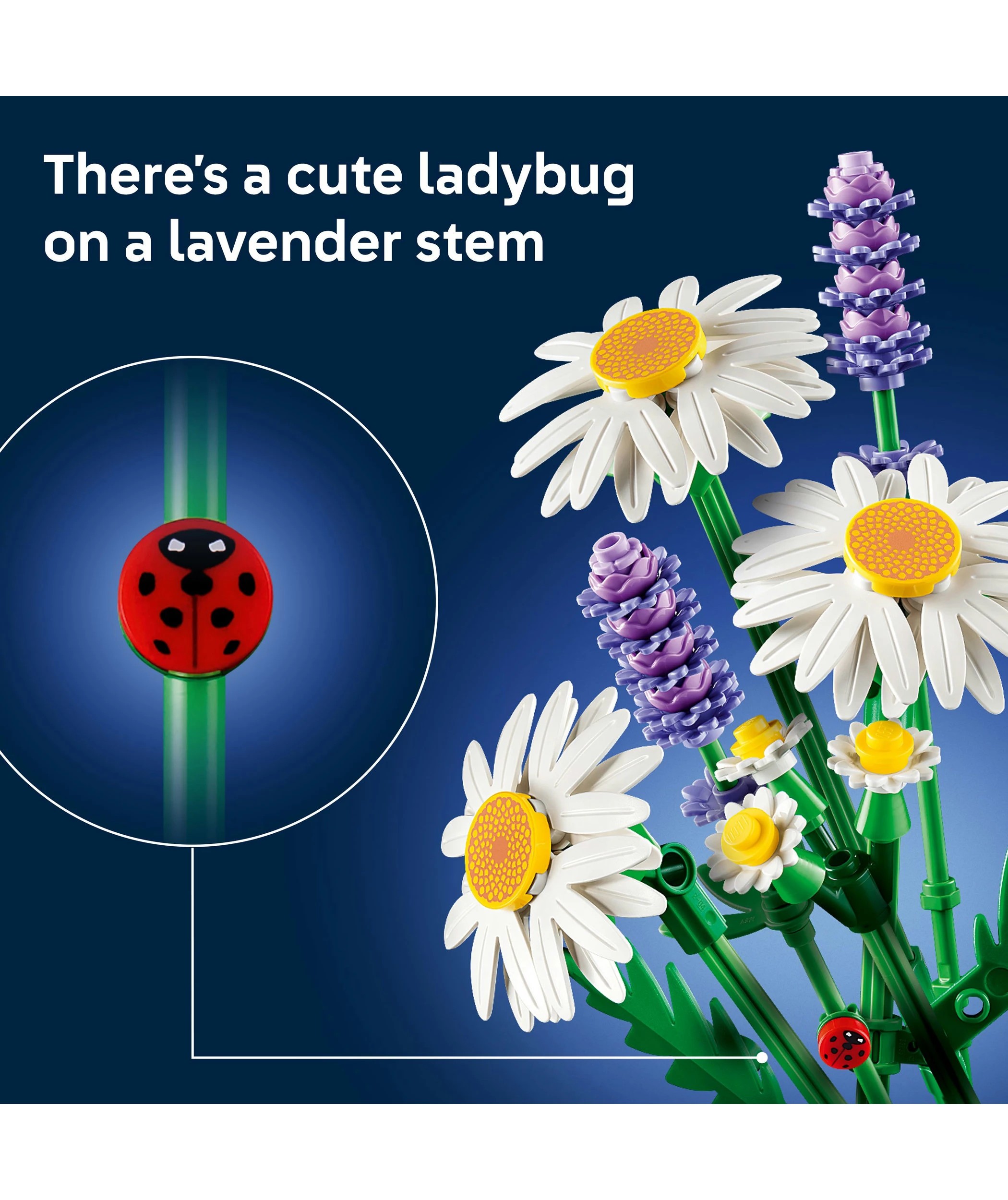 6 LEGO Botanicals Daisies 11508, 6 of 10