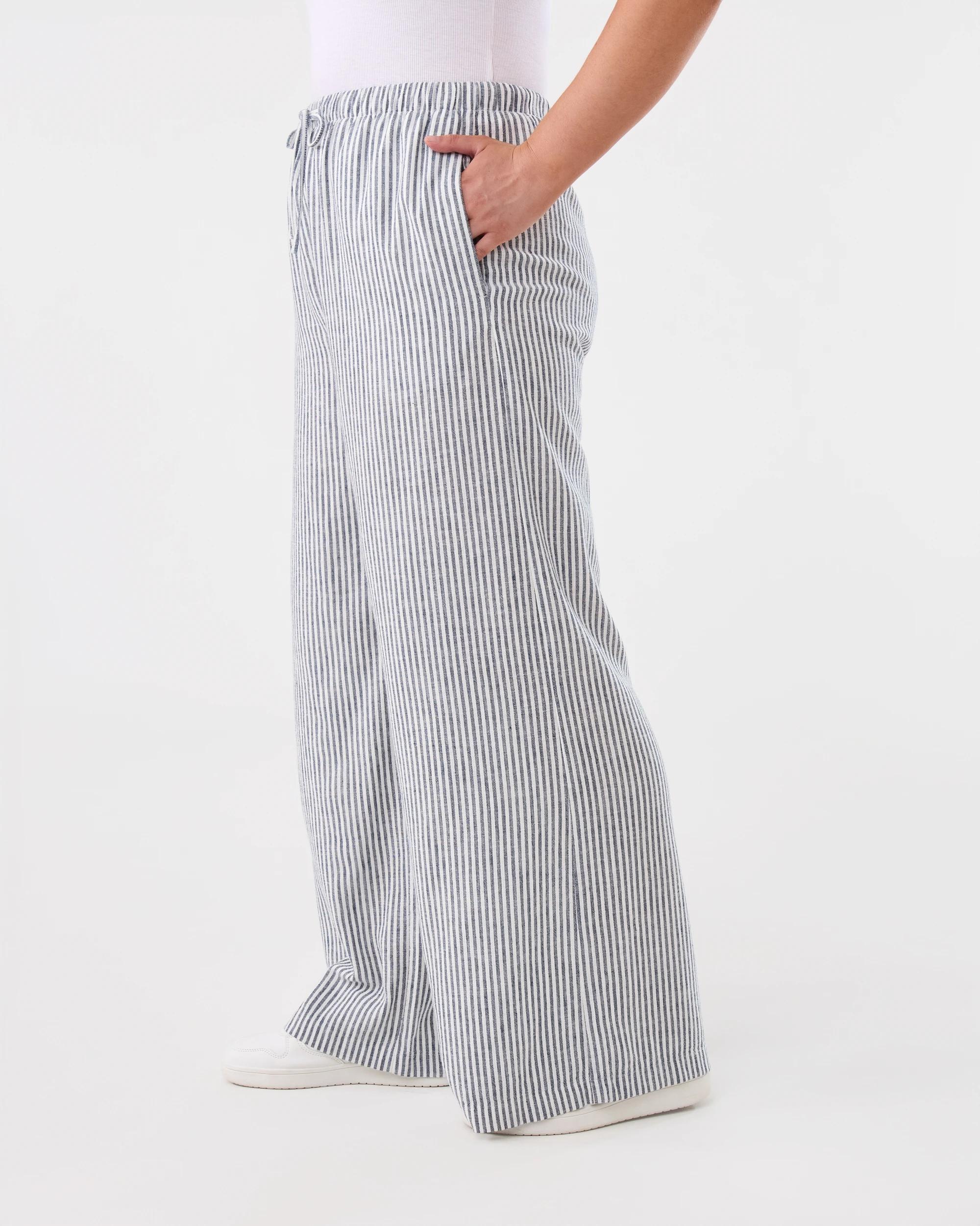2 Wide Full Length Pants Dnm Stripe, 2 of 5