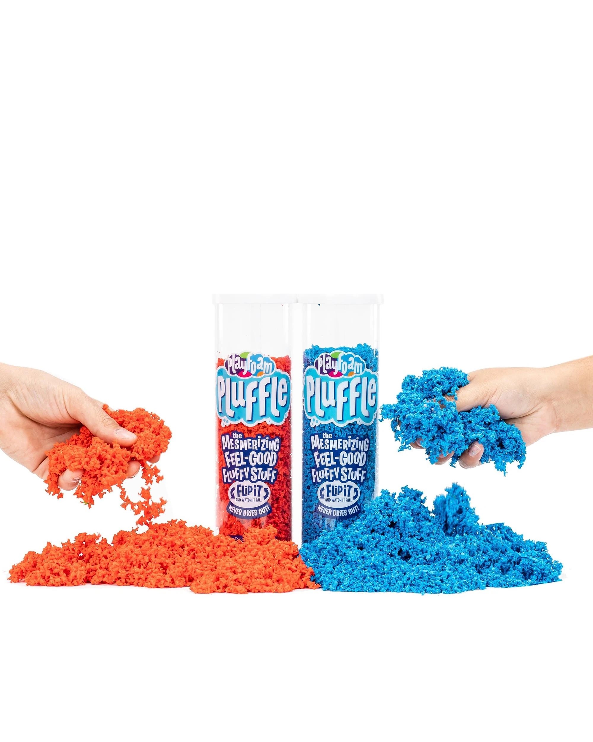 2 Playfoam Pluffle Red and Blue 2 Pack - Multi, 2 of 8