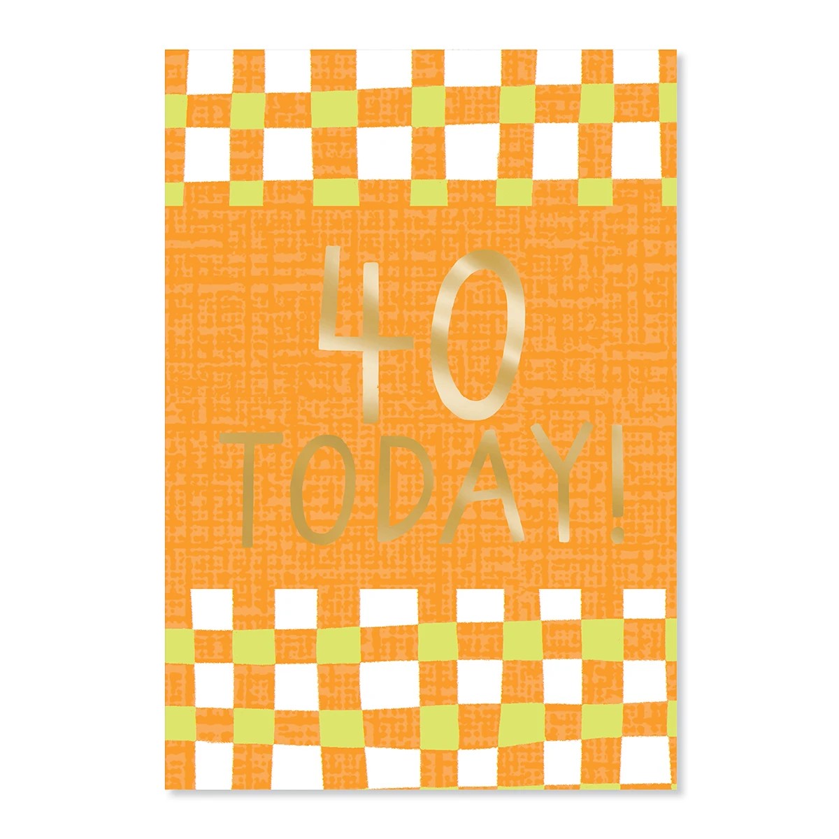 3 Connections from Hallmark 40th Birthday Card - 40 Today!, 3 of 3