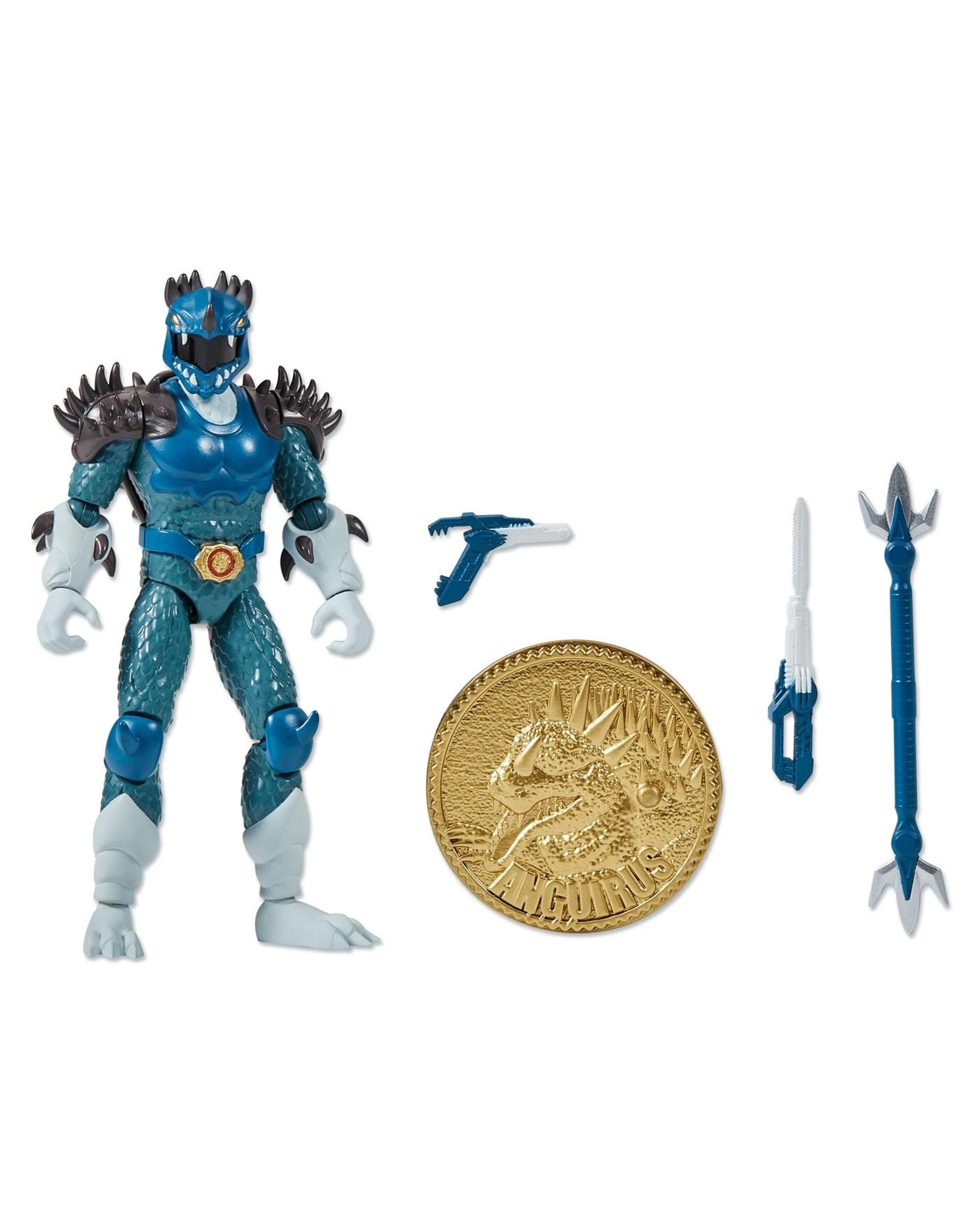 2 Godzilla vs Mighty Morphin Power Rangers II Blue Anguirus Kaiju Ranger Action Figure, 2 of 4