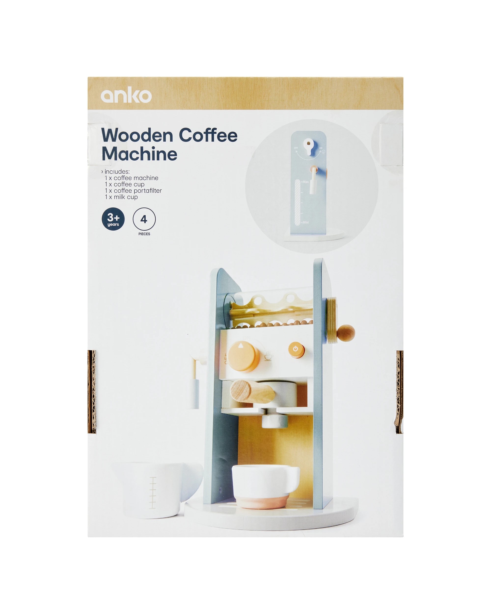 10 4 Piece Wooden Coffee Machine Toy, 10 of 10