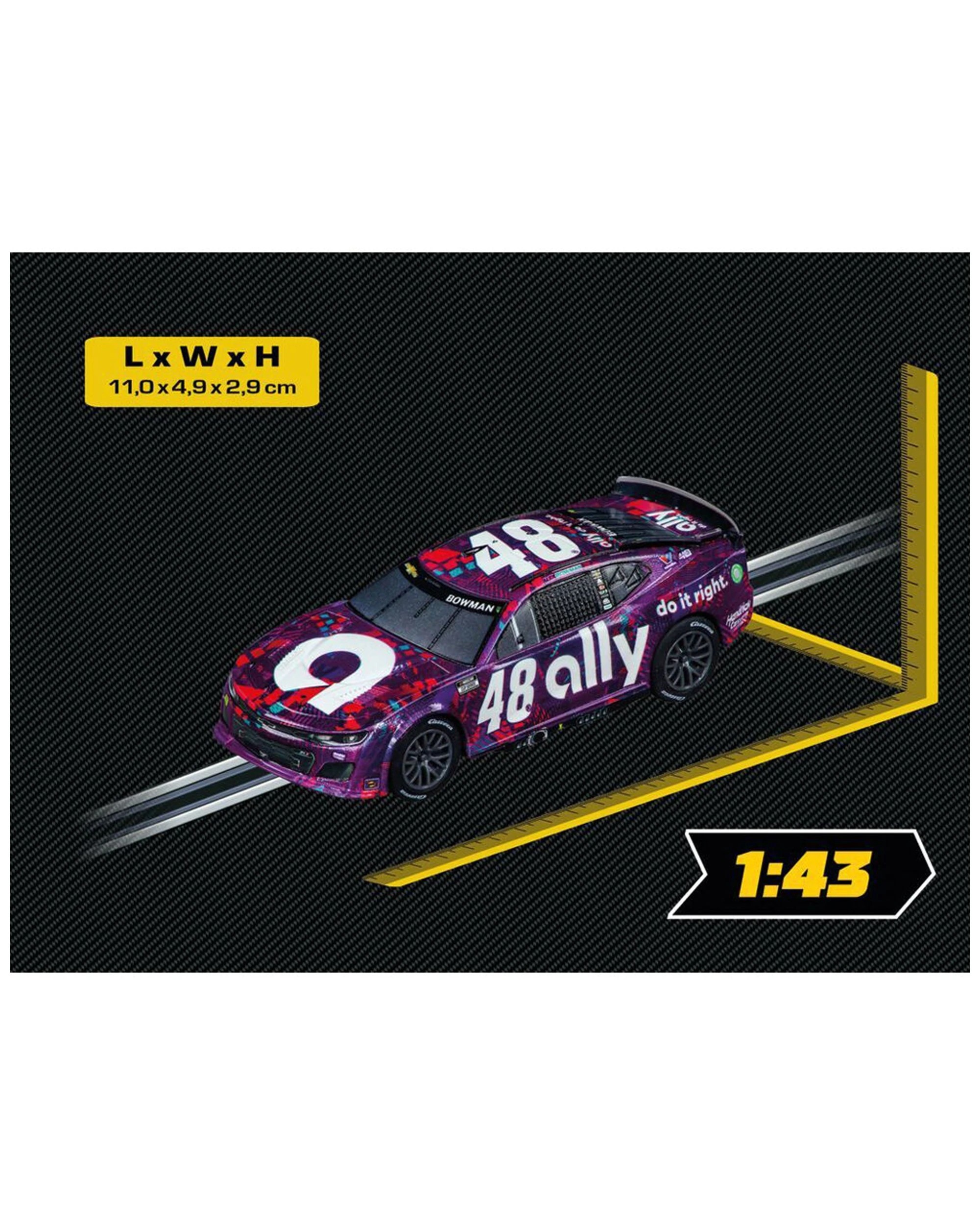 3 Carrera NASCAR Camaro NextGen ZL1 Slot Car 1.43 Scale Licensed Performance - Multi, 3 of 3