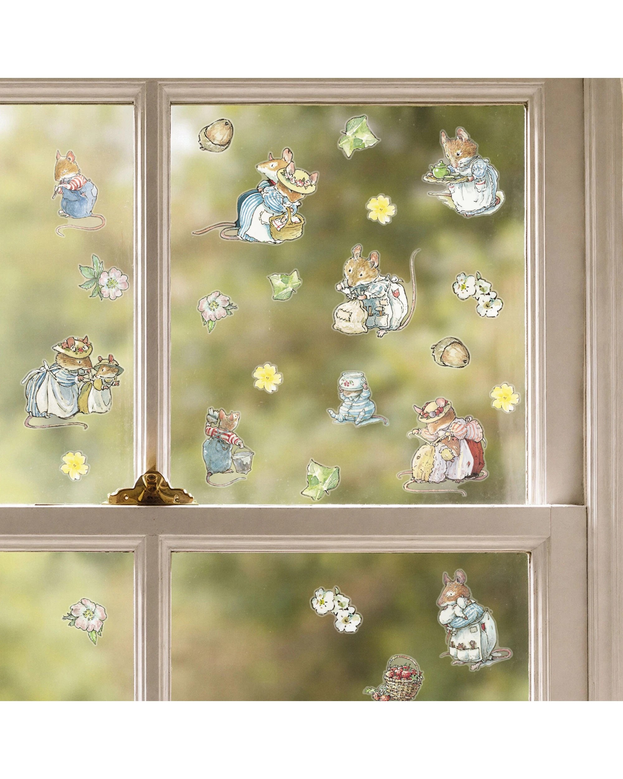 6 Stickerscape A5 Brambly Hedge Reusable Playroom Nursery Window Stickers, 6 of 6
