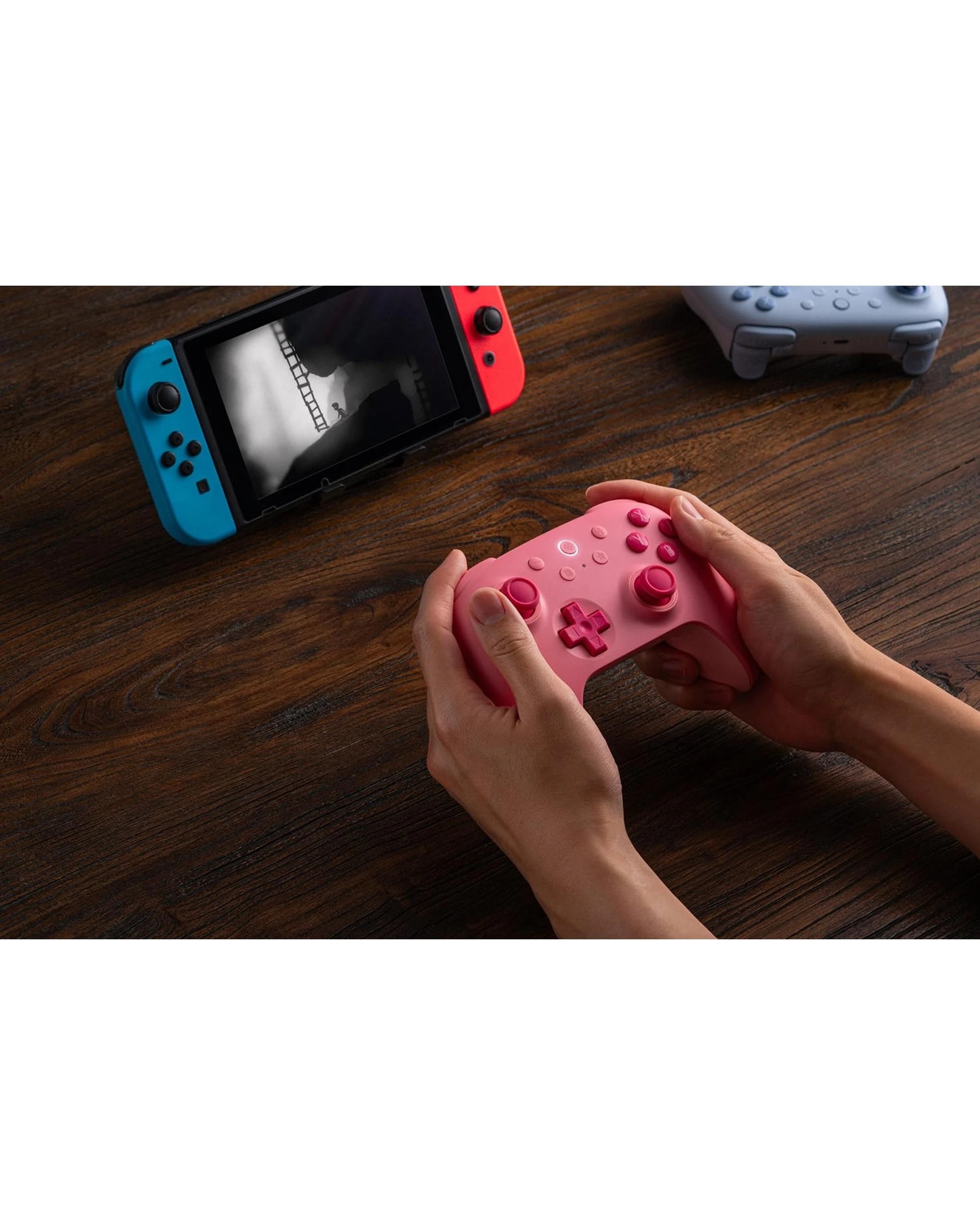 7 8BitDo Ultimate 2C Wireless Controller for Switch and Switch 2 - Pink, 7 of 10