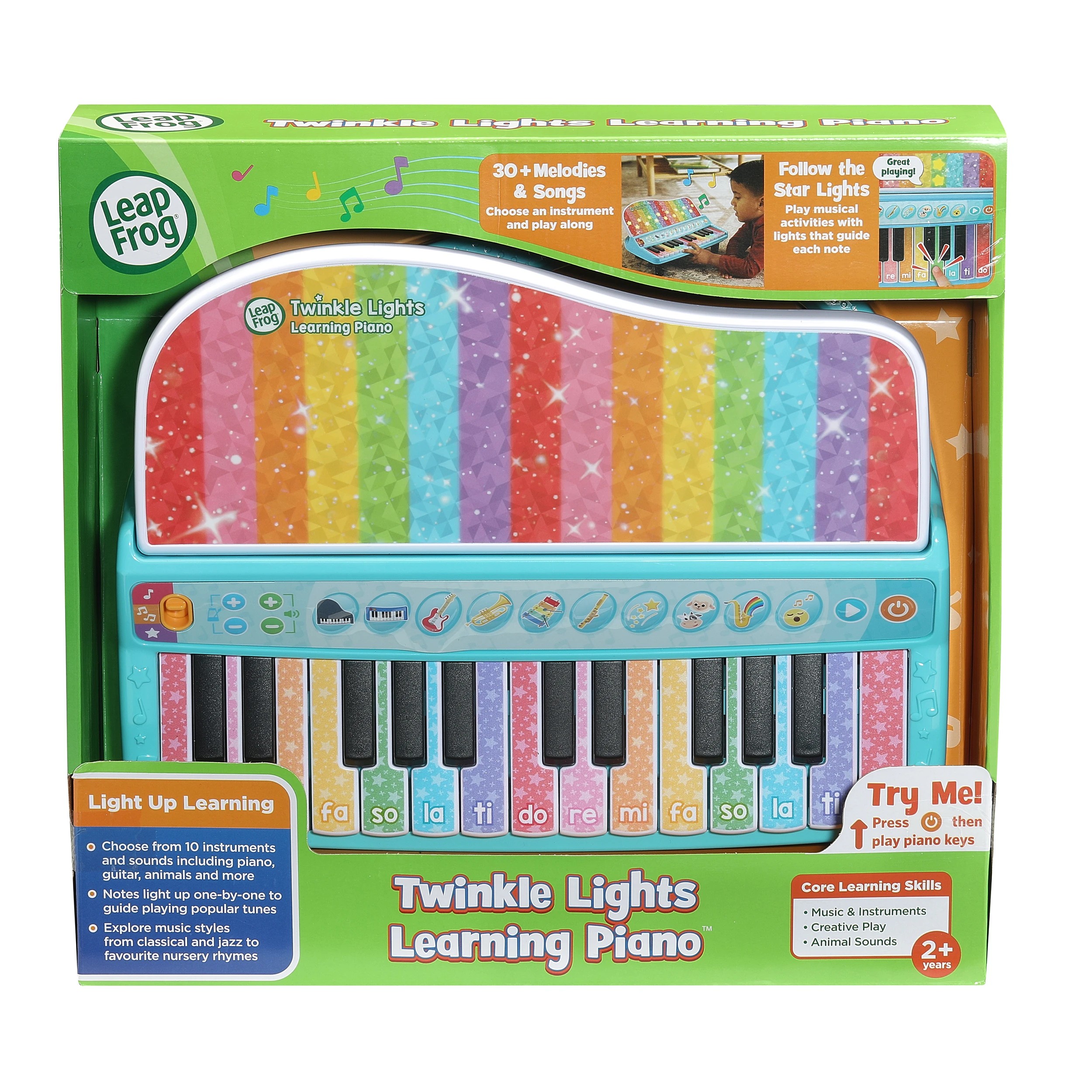1 LeapFrog Twinkle Lights Learning Piano - Multi, 1 of 5