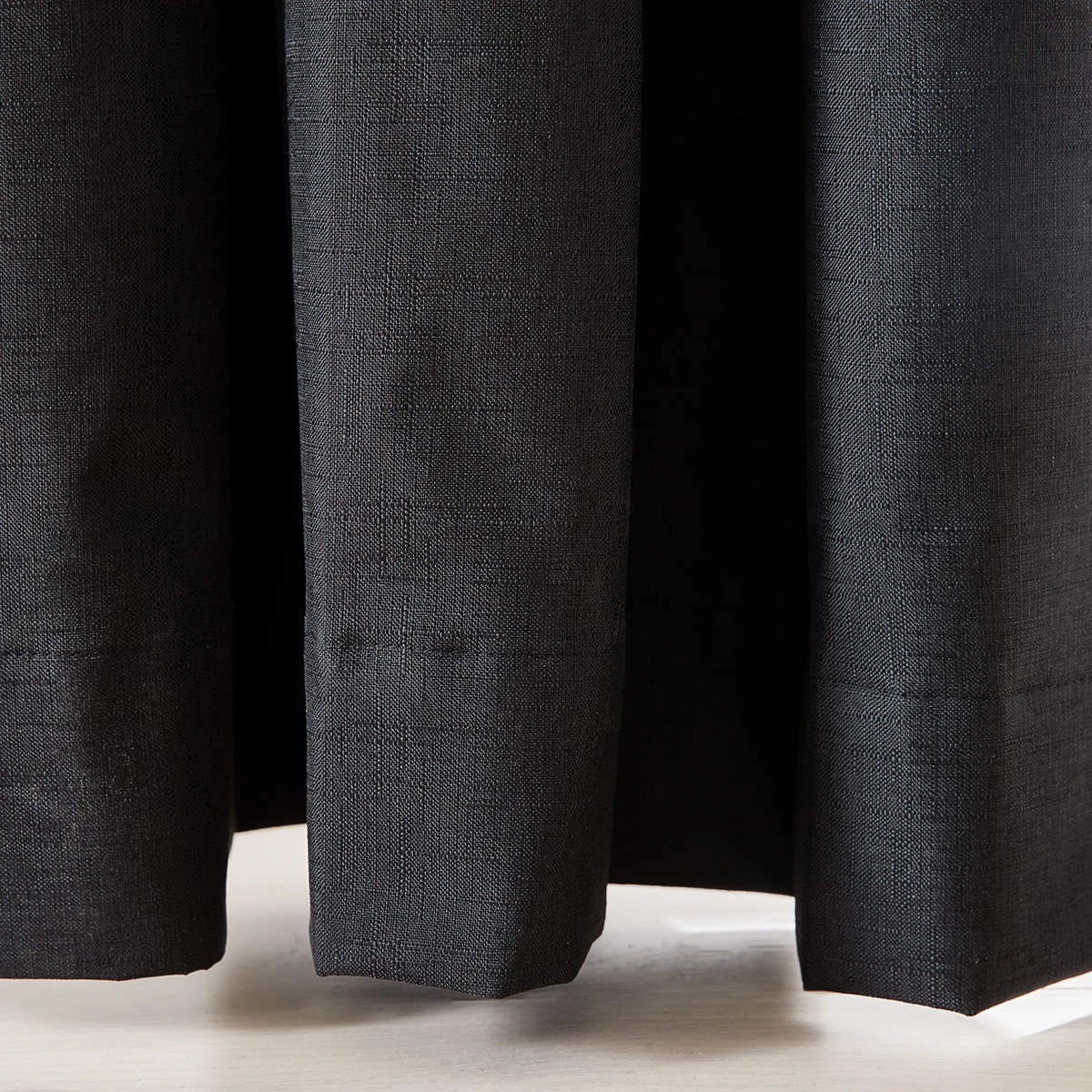 5 Monaco Block Out Curtain - Black - 120cm x 213cm, 5 of 6