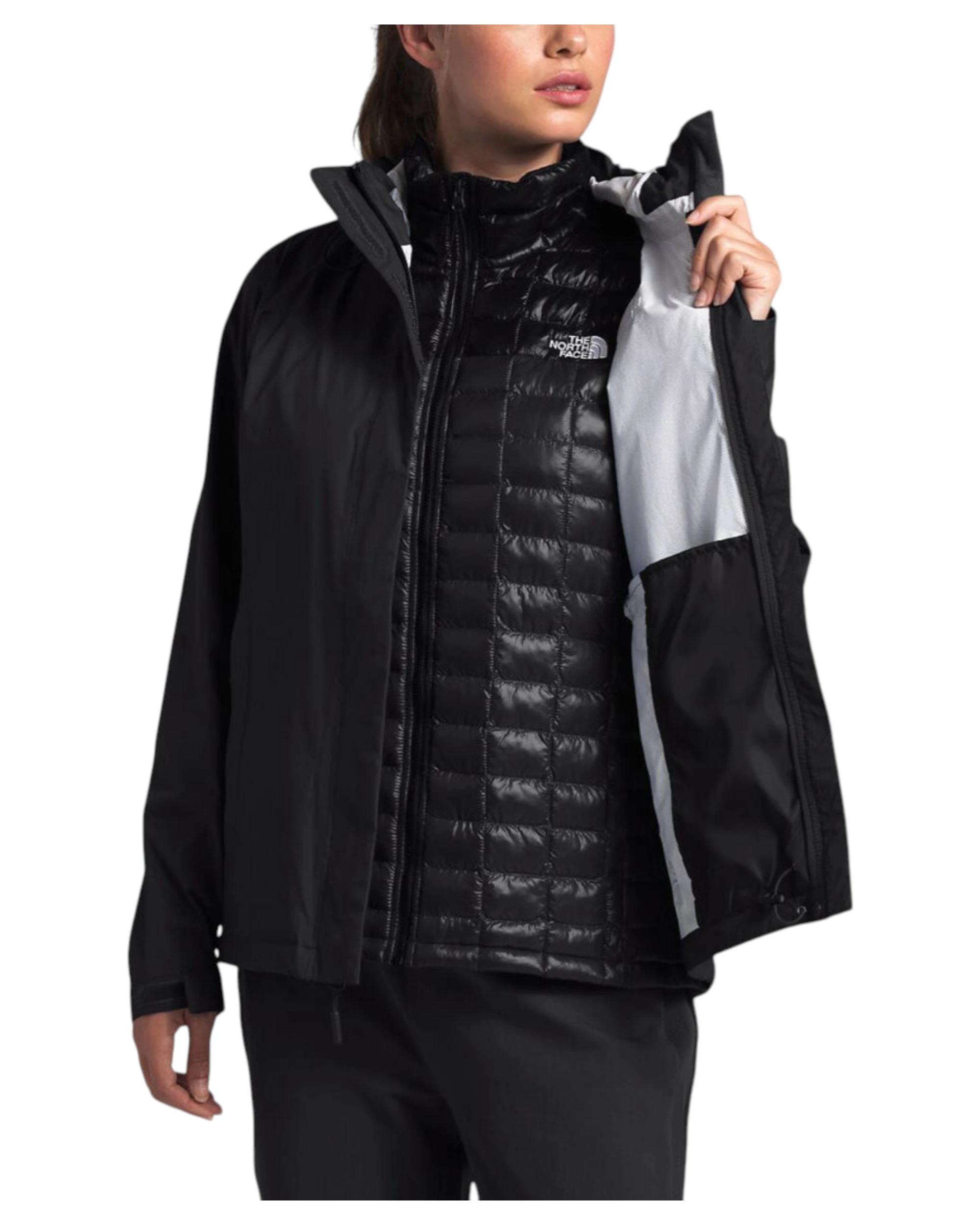 5 The North Face Womens Venture 2 Rain Waterproof Black Jacket BLACK, 5 of 5