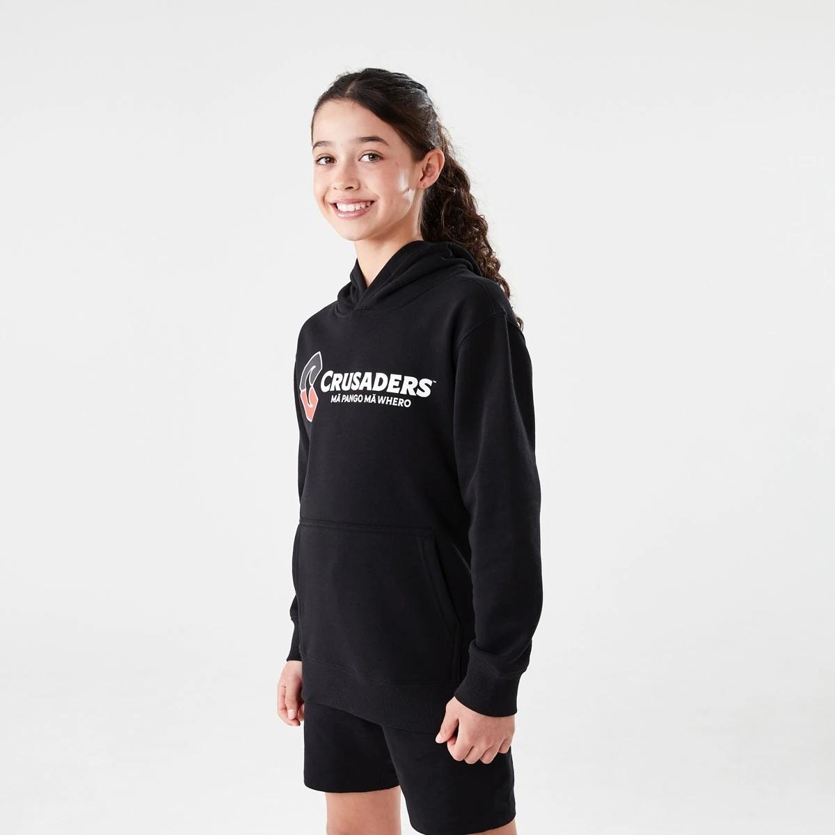 2 Official Super Rugby Kids Hoodie Crusaders, 2 of 8