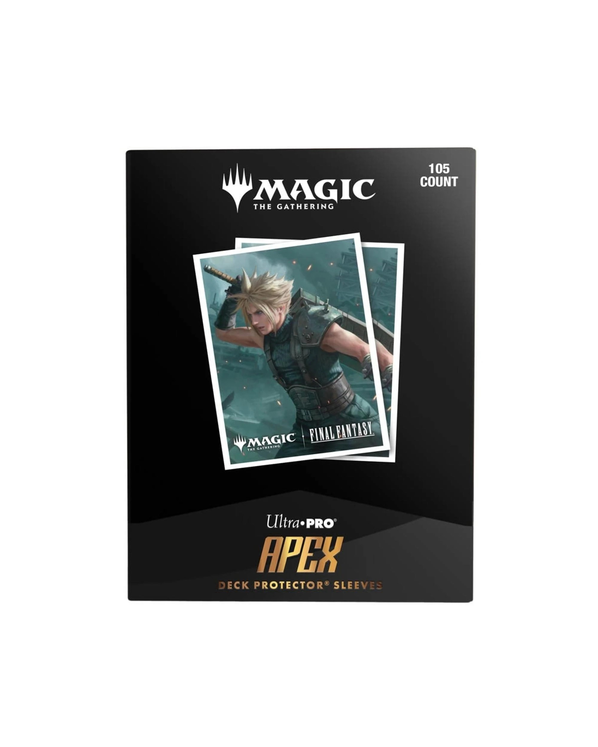 3 Ultra Pro Magic the Gathering Final Fantasy Cloud, Planet's Champion Apex Deck Protector Sleeves - 105 Pack, 3 of 5