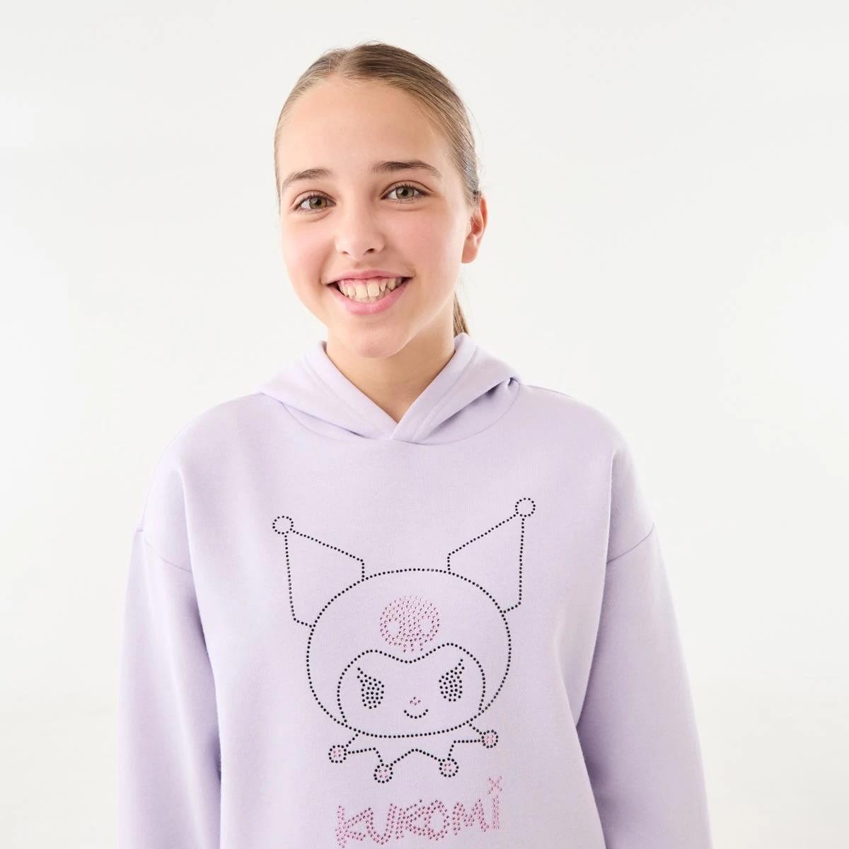 3 Kuromi License Oversized Hoodie Kuromi, 3 of 8