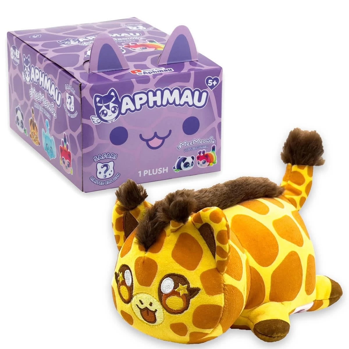 6 15cm Aphmau Safari Limited Edition MeeMeows Mystery Plush Toy - Assorted, 6 of 10