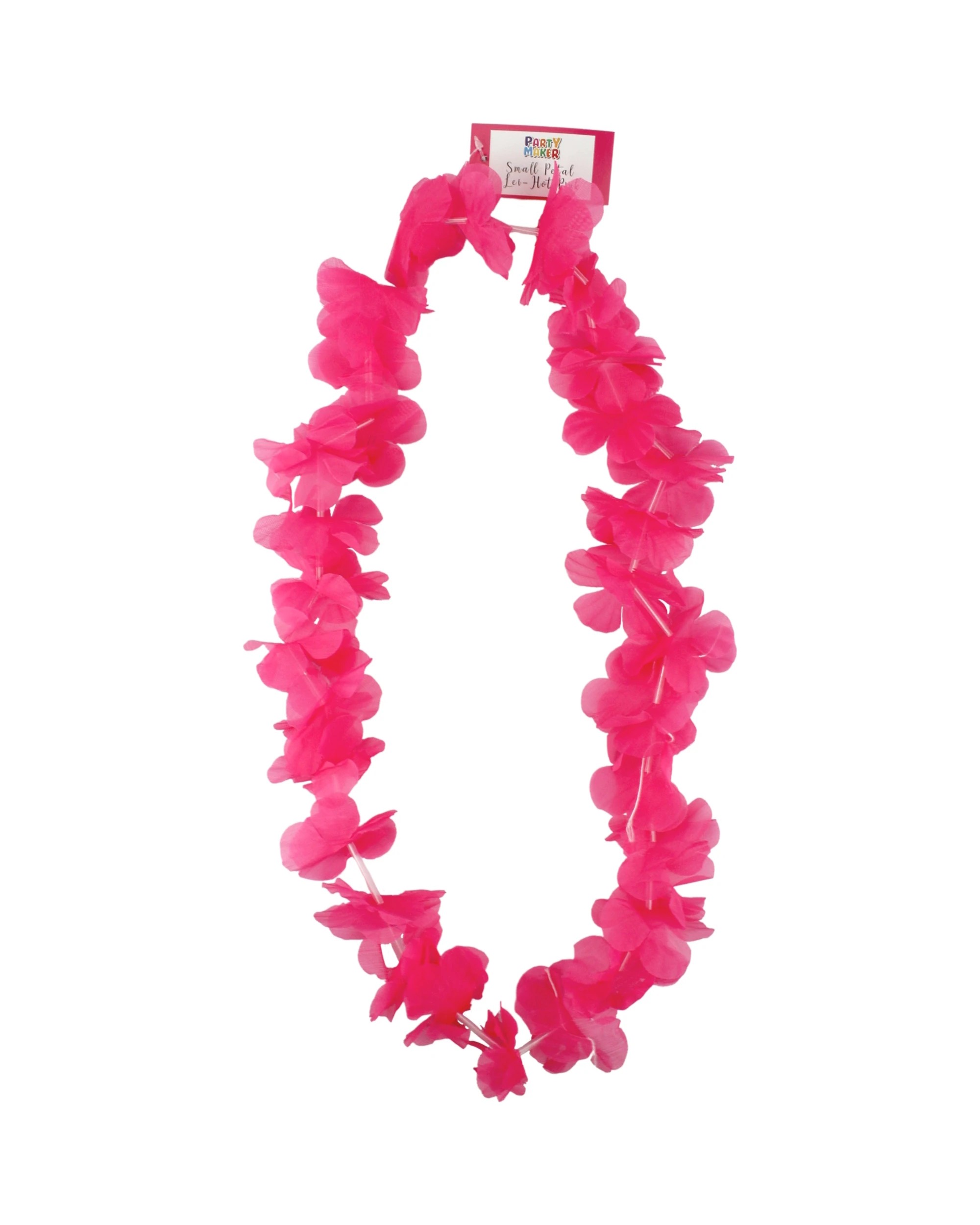 1 Partyrama Hot Pink Small Petal Tropical Lei - Hot Pink, 1 of 1