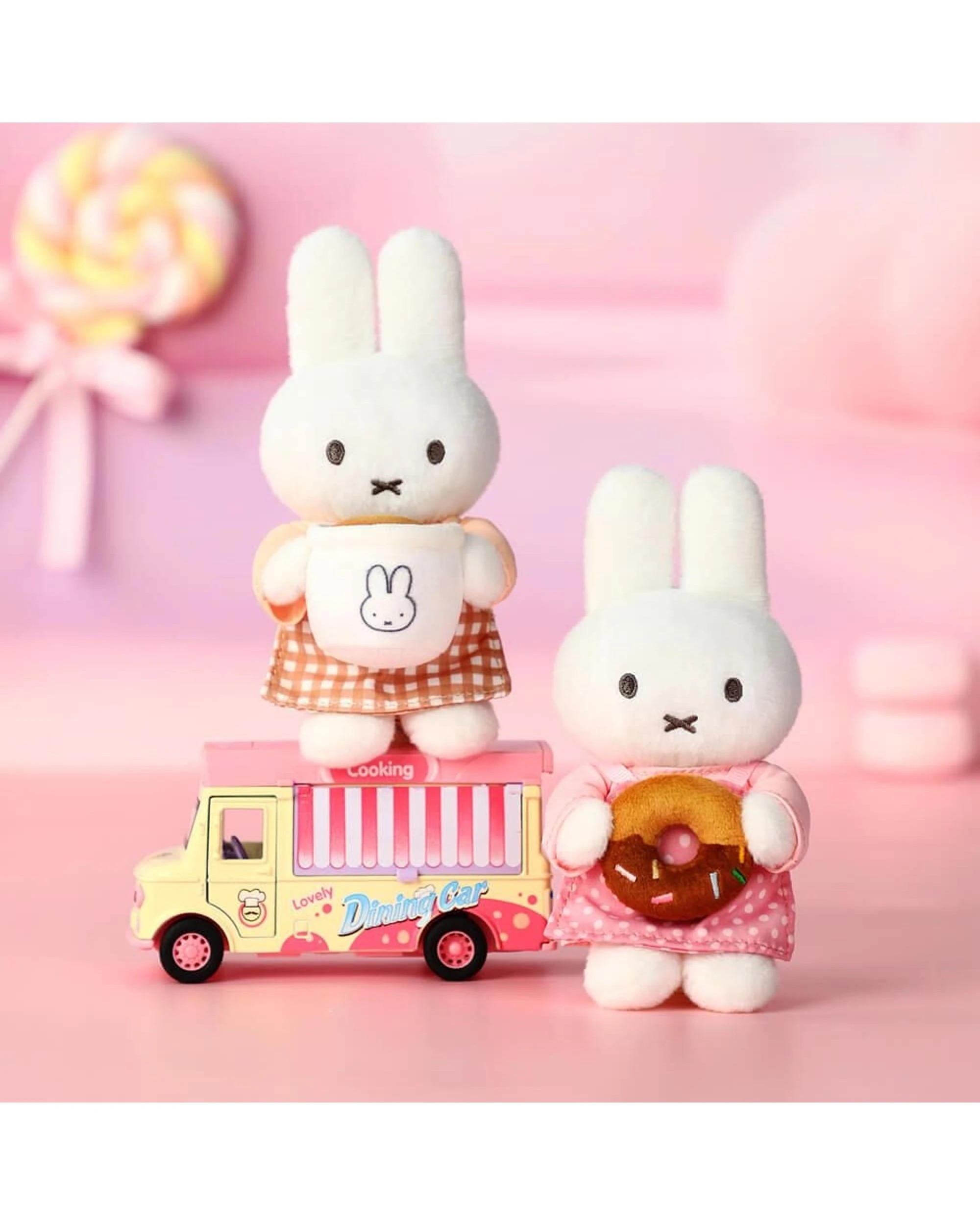 4 Miffy Bakery Series Plush Keychain Blind Box, 4 of 9