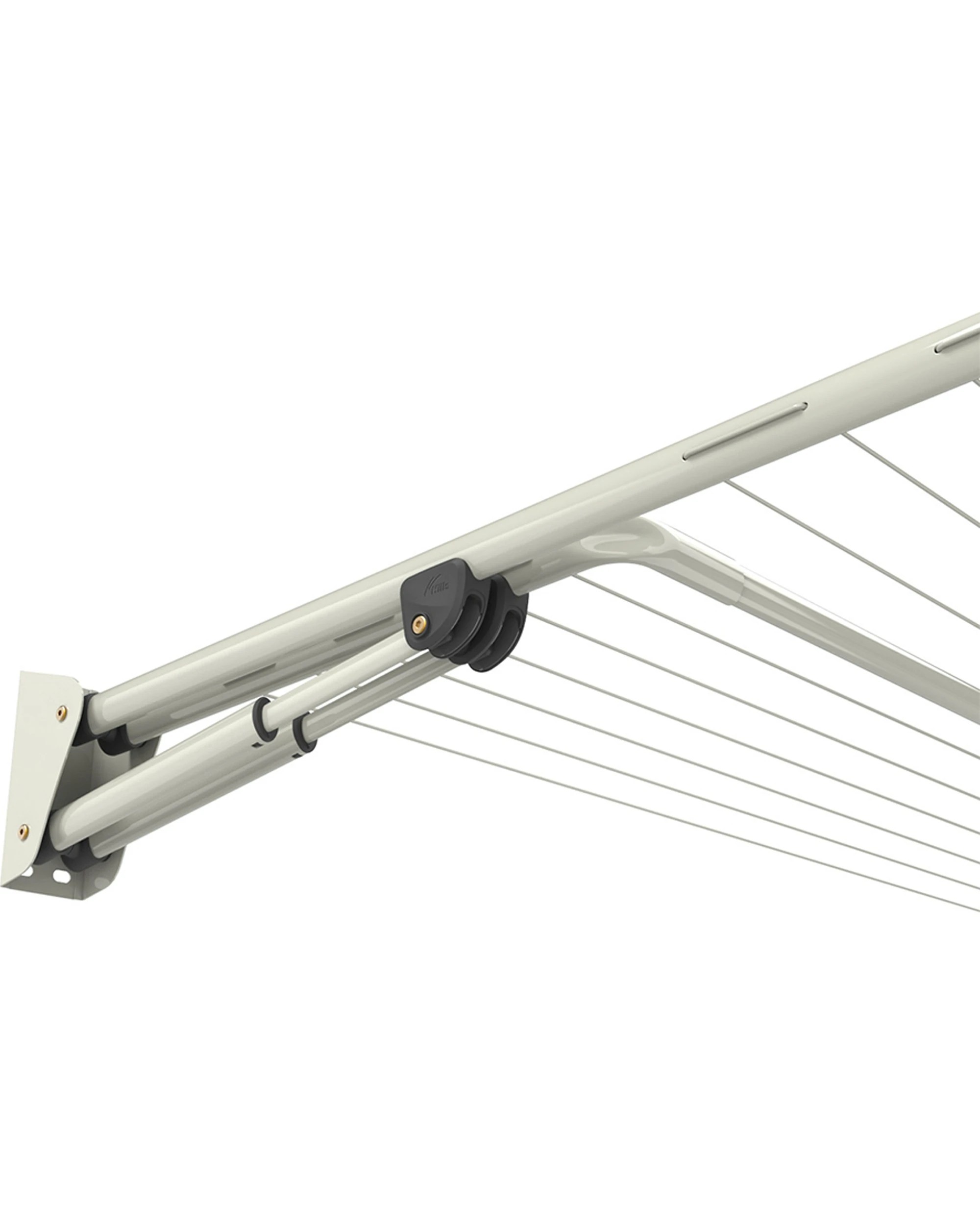 2 Hills Double Folding Frame 26m Drying Space Clothesline - Grey, 2 of 5