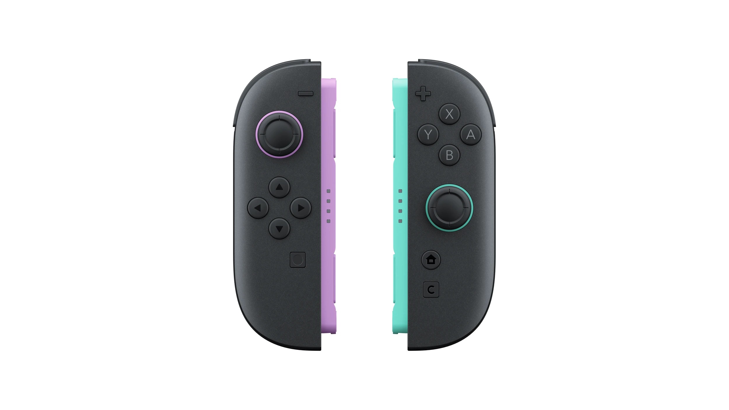 2 Nintendo Joy - Con 2 Pair (Light Purple/Light Green) - Multi, 2 of 4