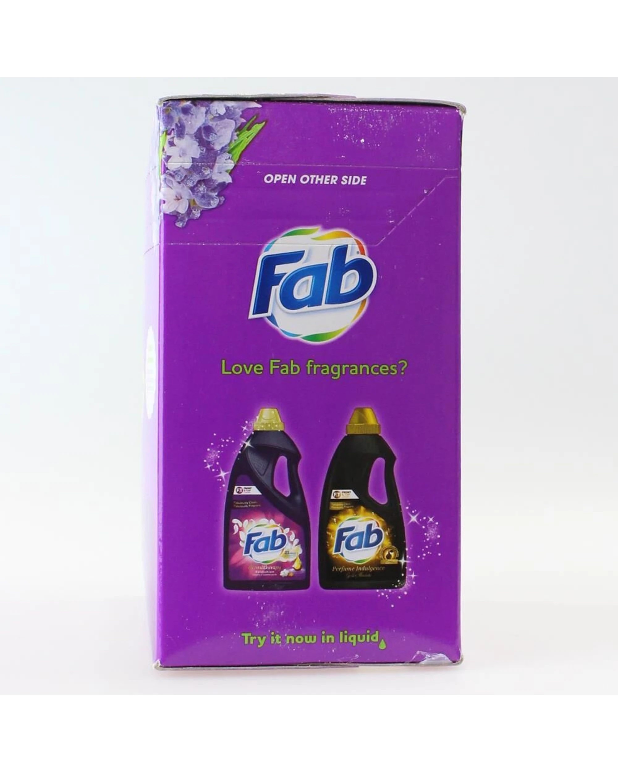 5 Fab 12pk Laundry Powder Lavender Front Top Loader Stain Remover 1kg - Purple, 5 of 5