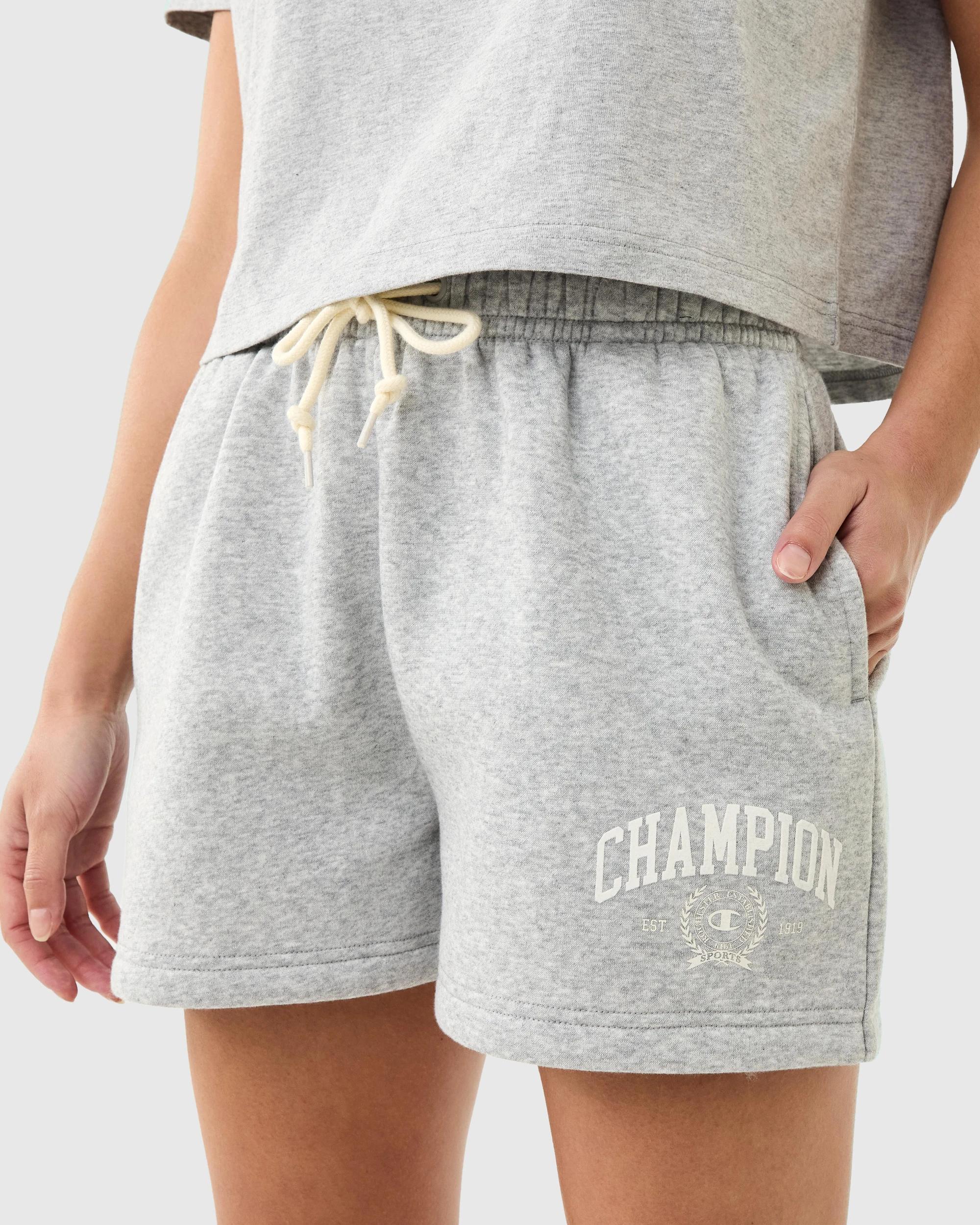 1 Champion Varsity Womens Shorts Oxford Ht, 1 of 8