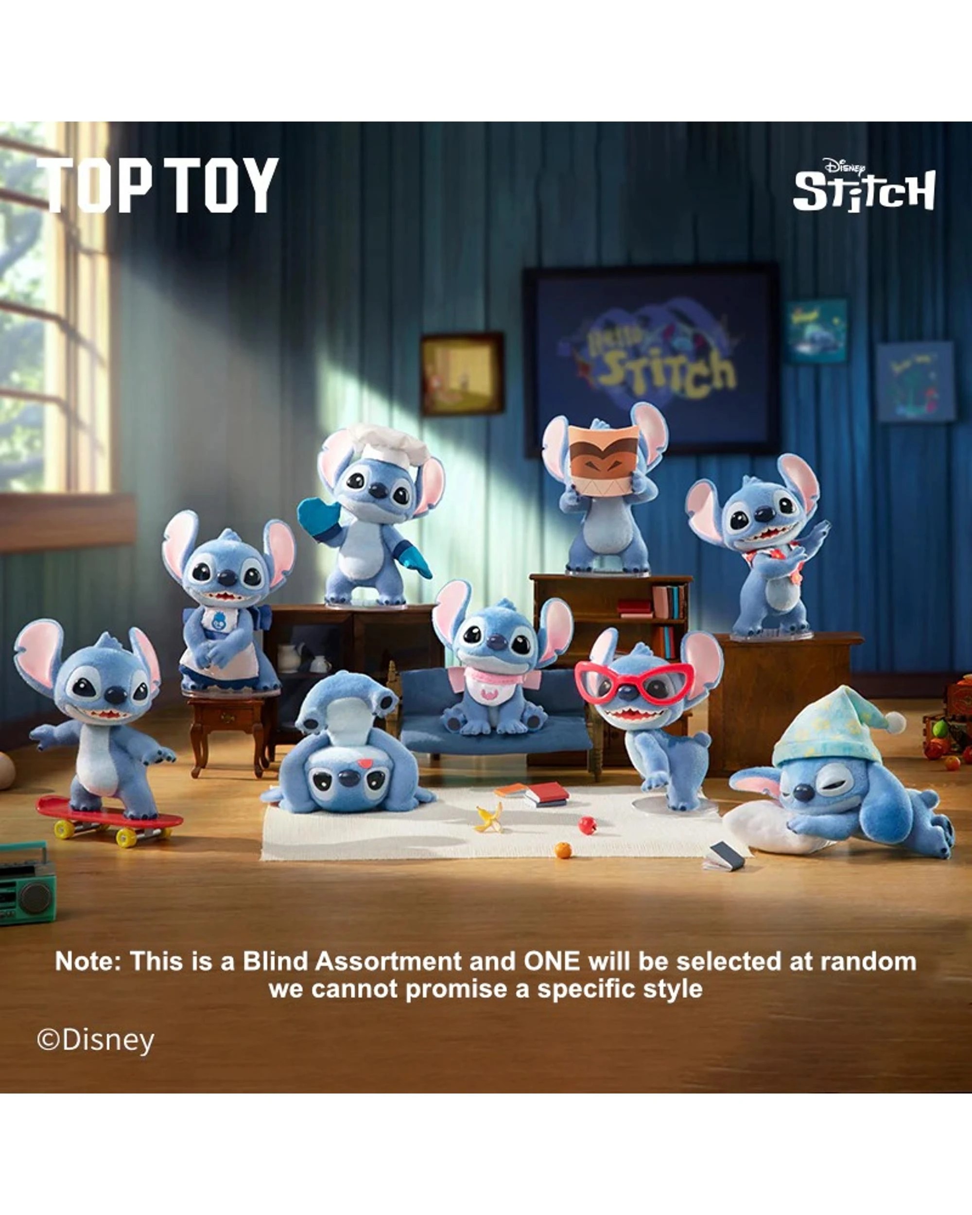 2 Top Toy Disney Stitch Hello Stitch Figure Blind Box, 2 of 10