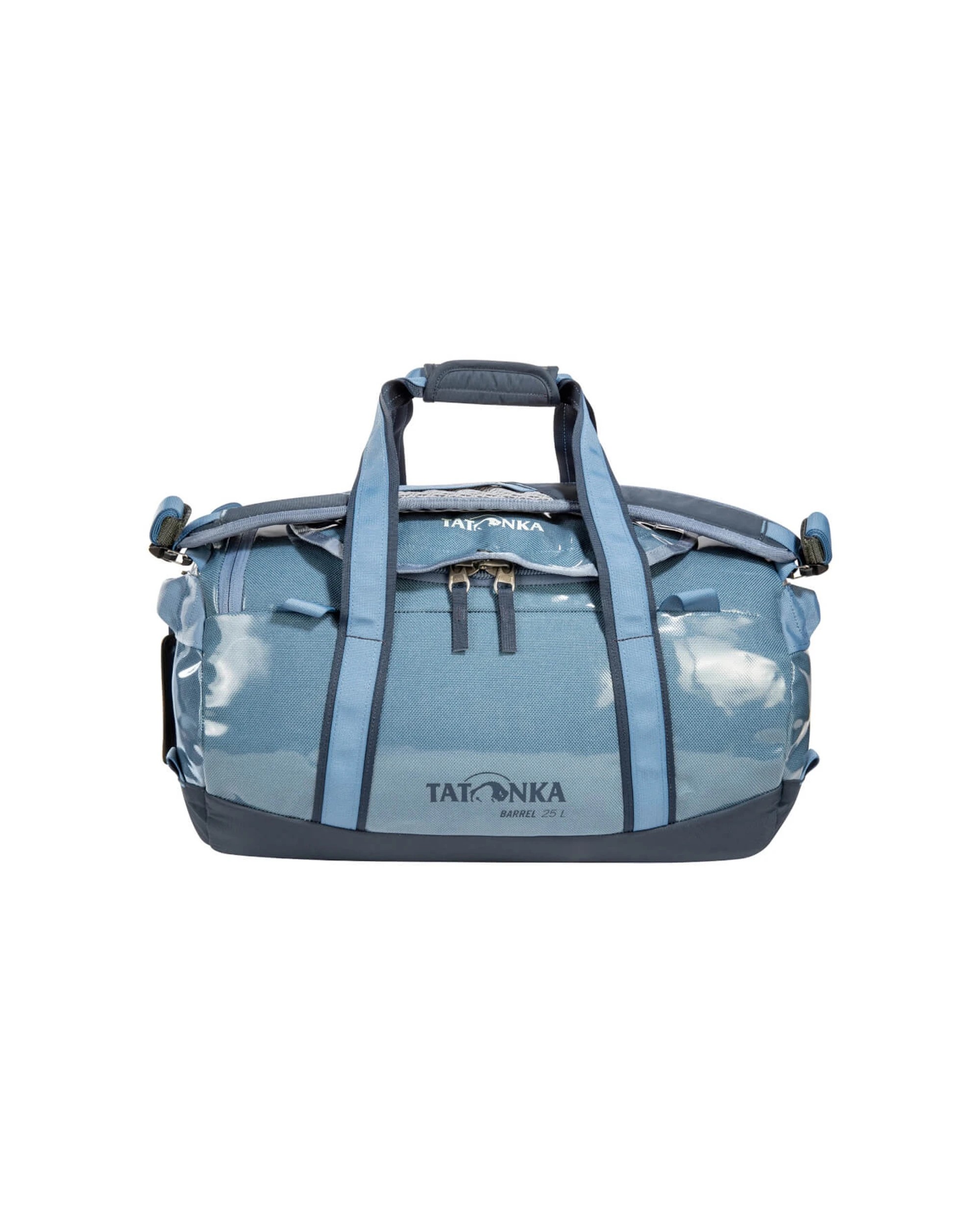 3 Tatonka Nylon Barrel Duffel Outdoor Travel Bag XS 25L Durable Water Resistant - Blue, 3 of 4