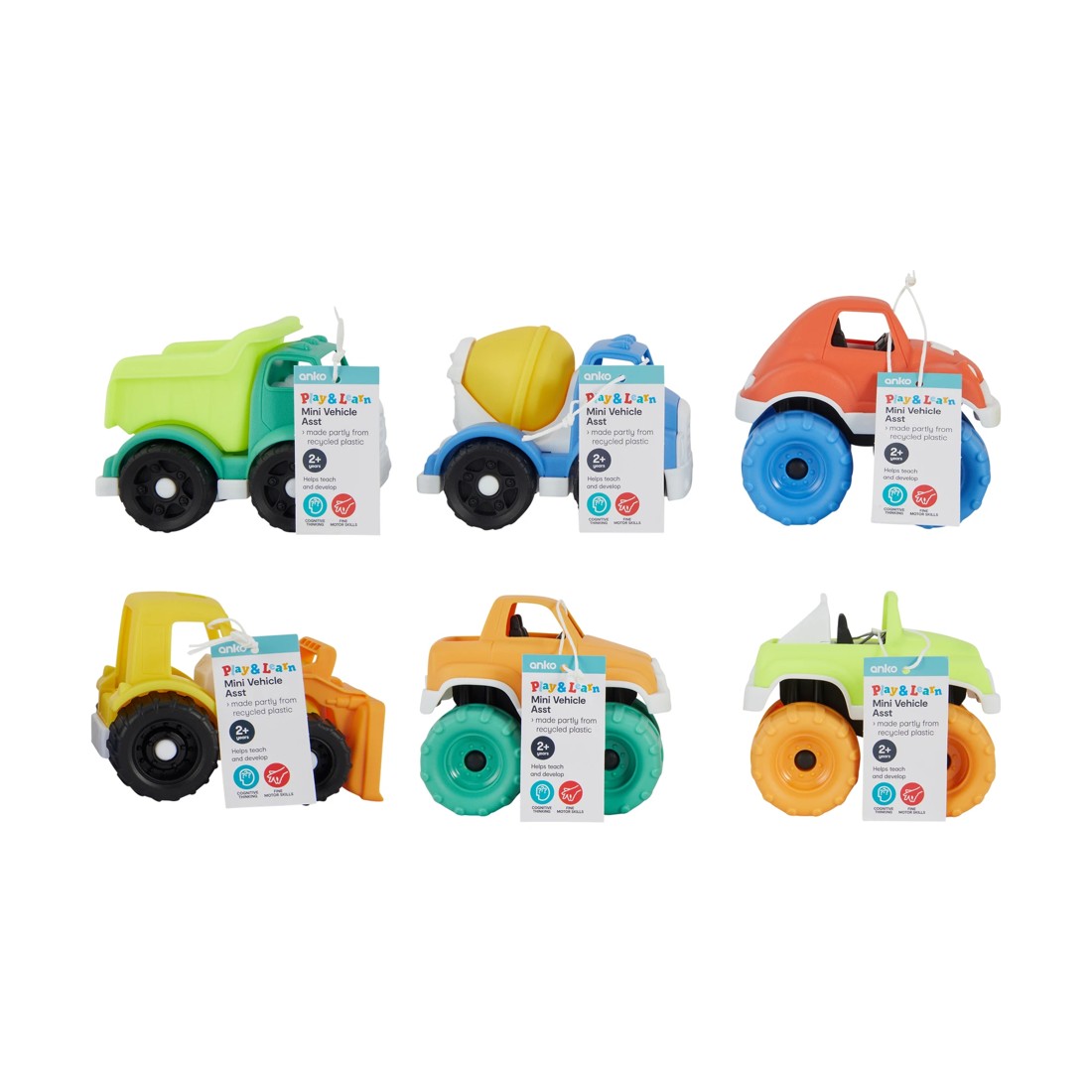 9 Mini Vehicle - Assorted, 9 of 9