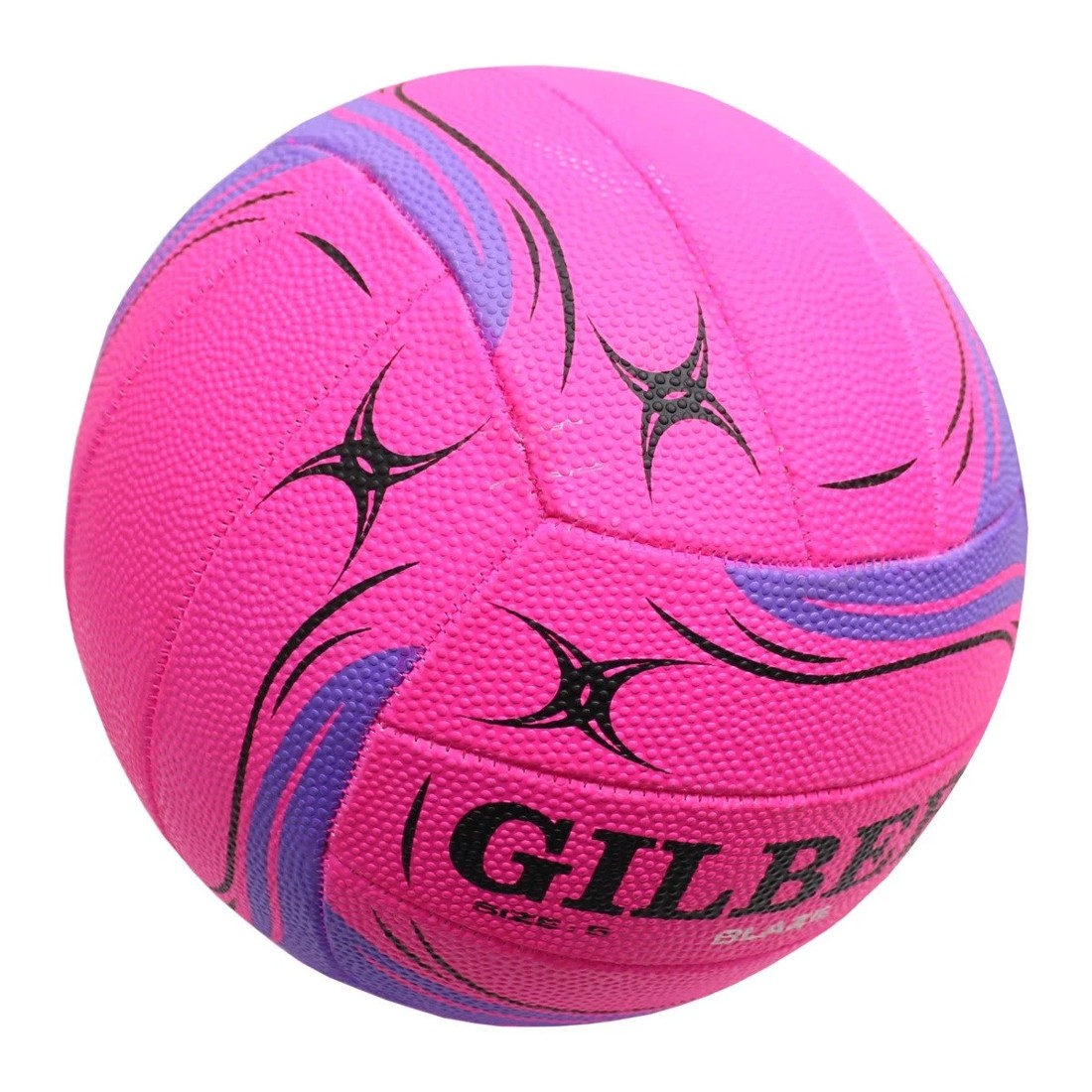 4 Gilbert Blaze Netball - Size 5, Assorted, 4 of 5