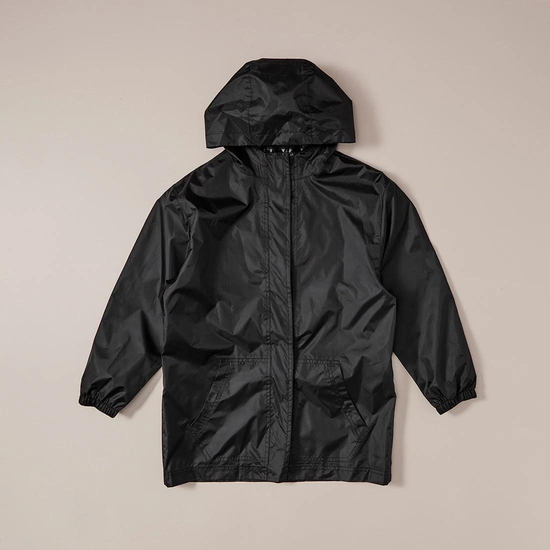 2 Target Kids Unisex Spray Jacket BLACK, 2 of 10