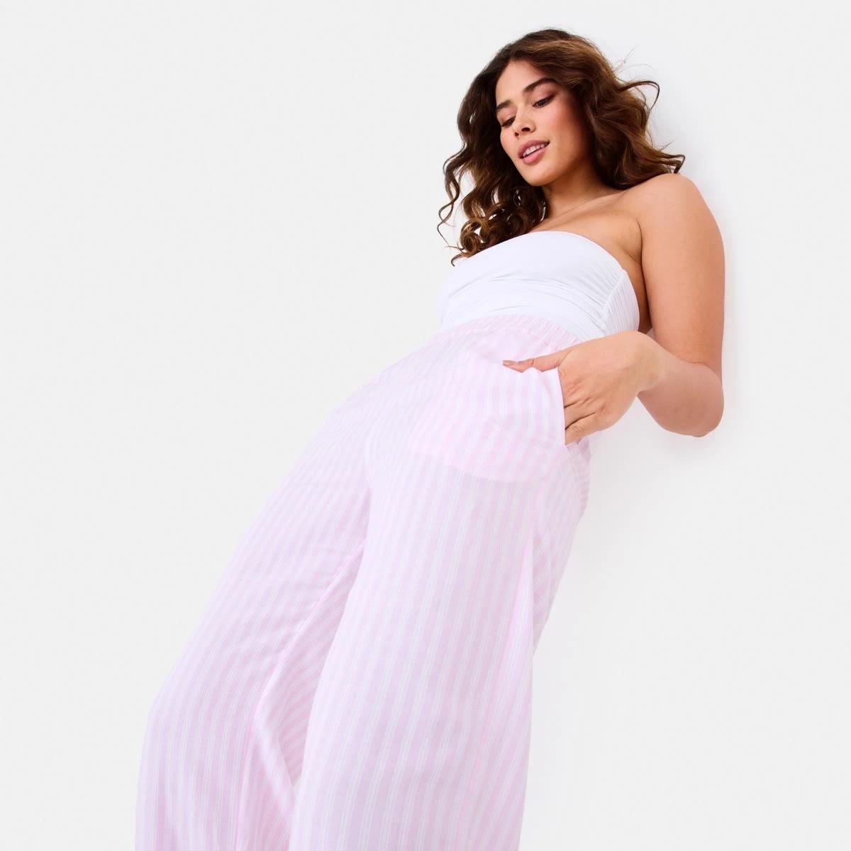 9 Relaxed Pants Pink Strp, 9 of 9