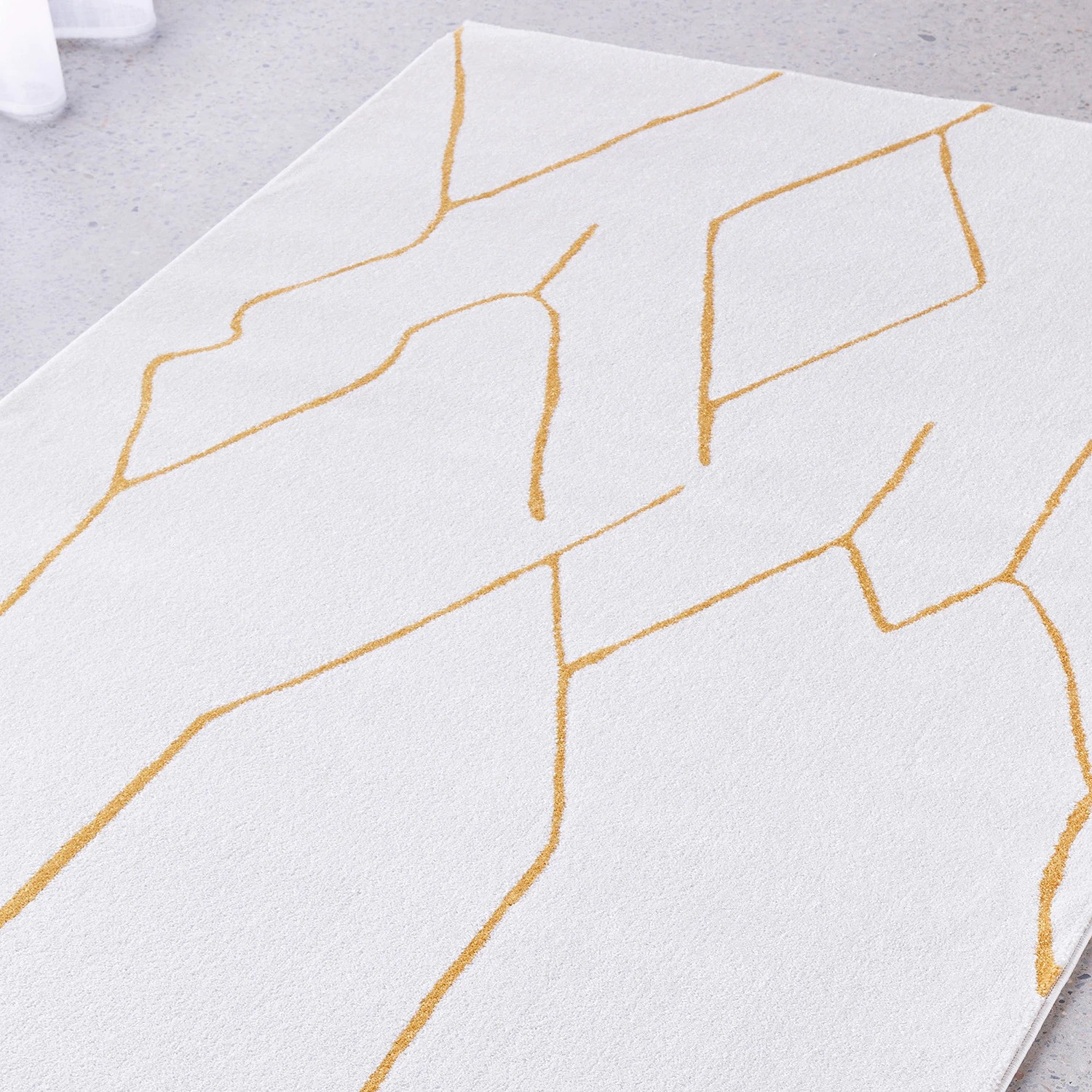 3 Common Ground Rugs Elysium Ivy Gold 290x200cm - Large Power Loomed Pet Friendly Floor Rug - Natural, 3 of 9