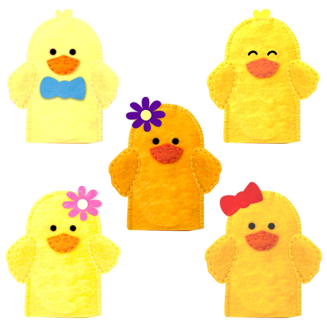 2 Five Little Ducks Finger Puppet Book, 2 of 5