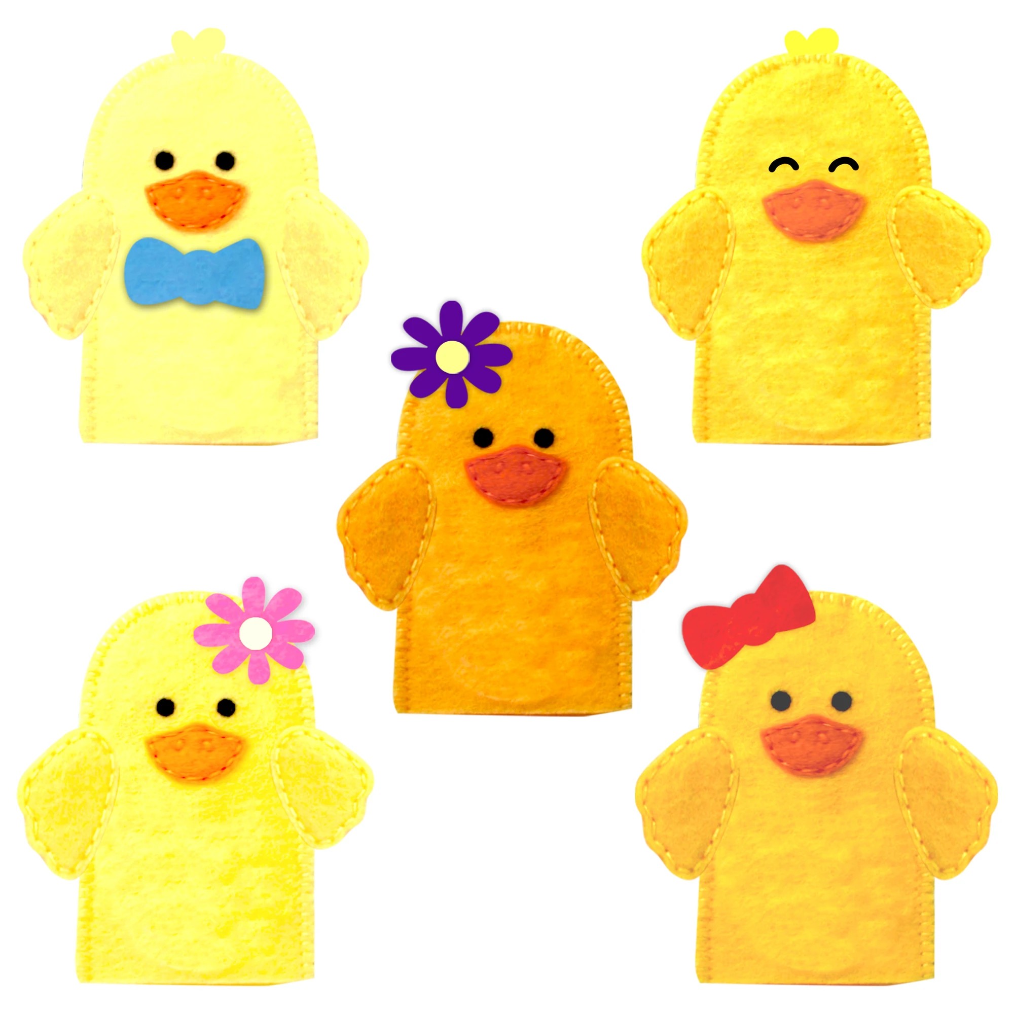 2 Five Little Ducks Finger Puppet Book, 2 of 5