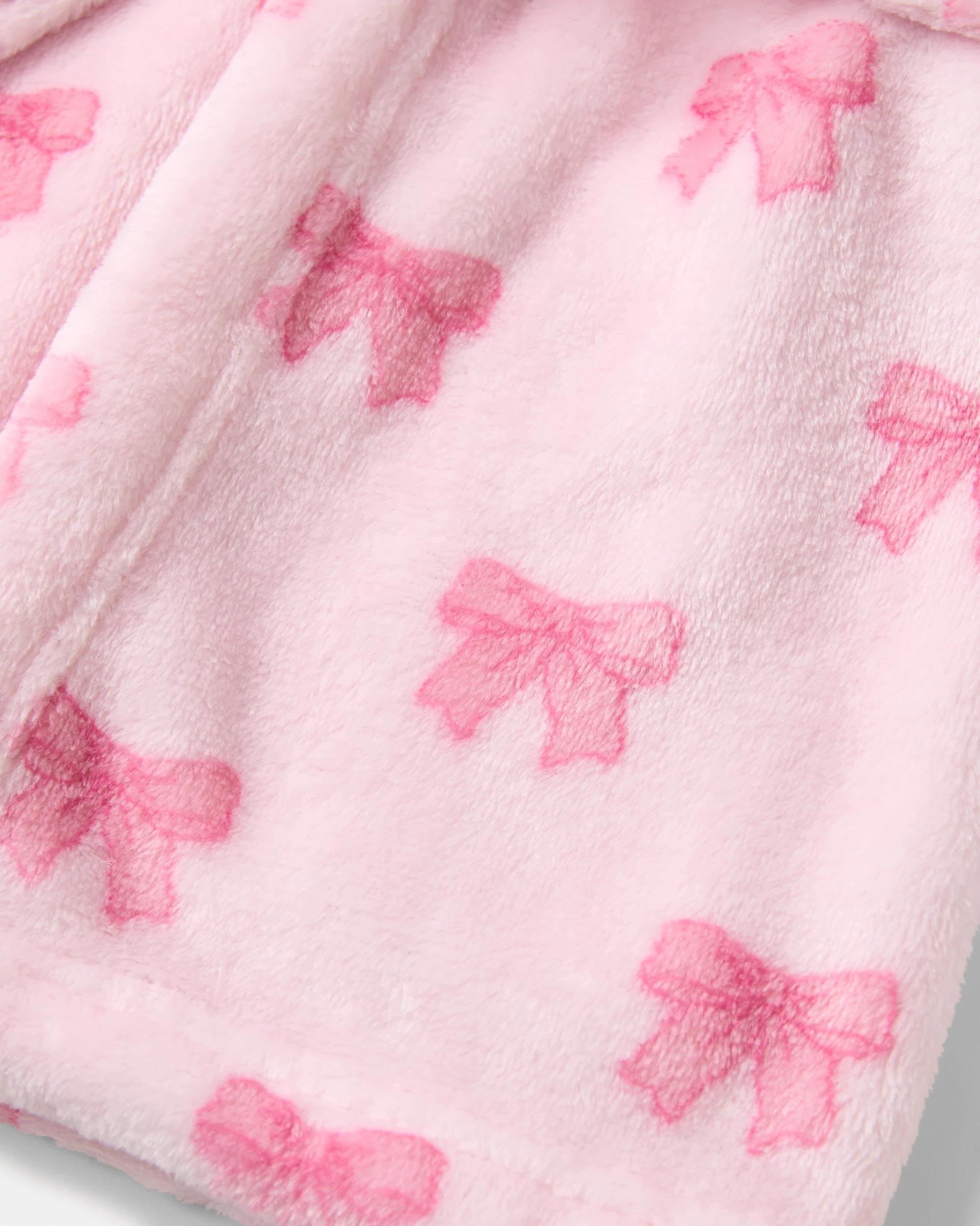 4 Dressing Gown Pink Bow, 4 of 6