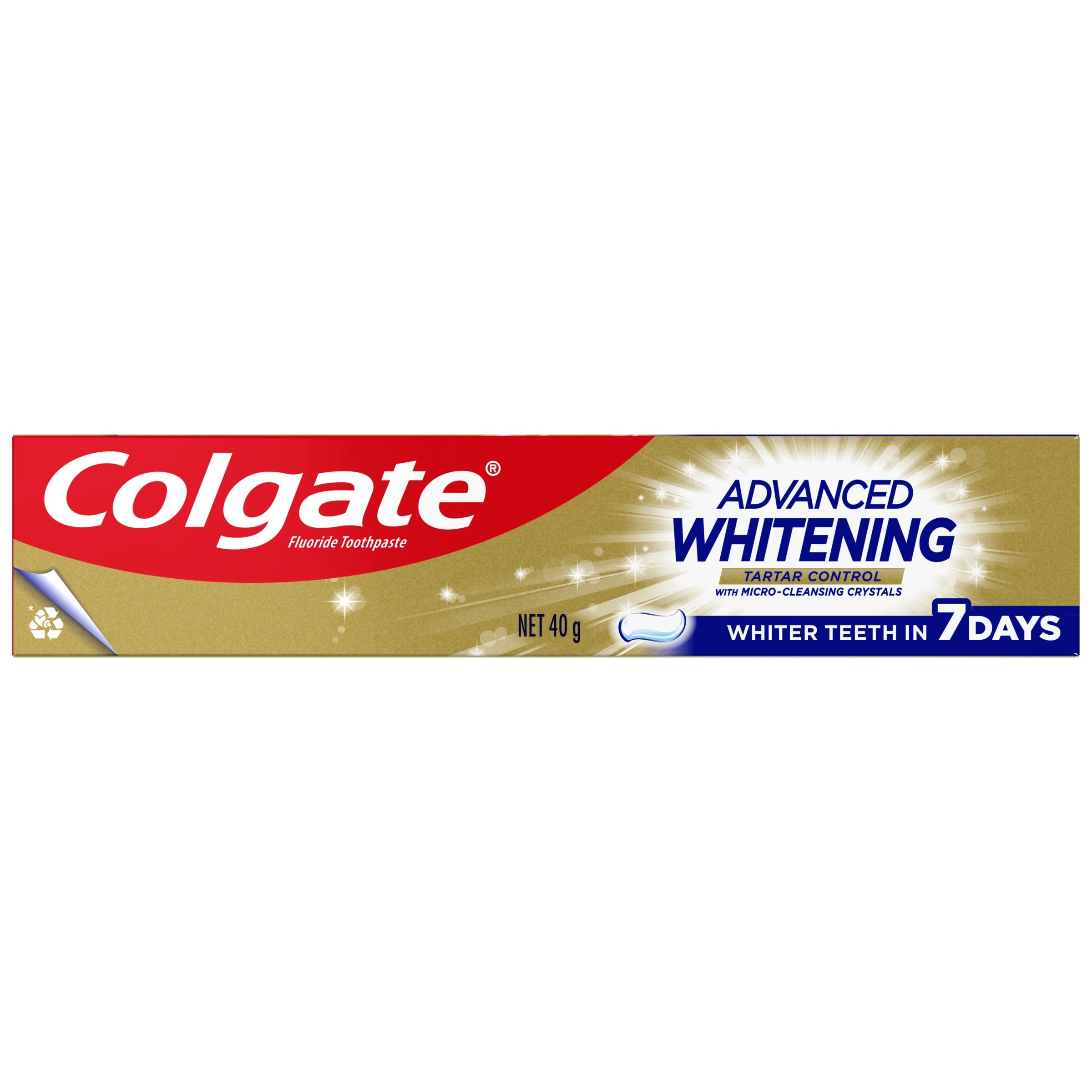 1 Colgate Advanced Whitening Tartar Toothpaste 40g, 1 of 9