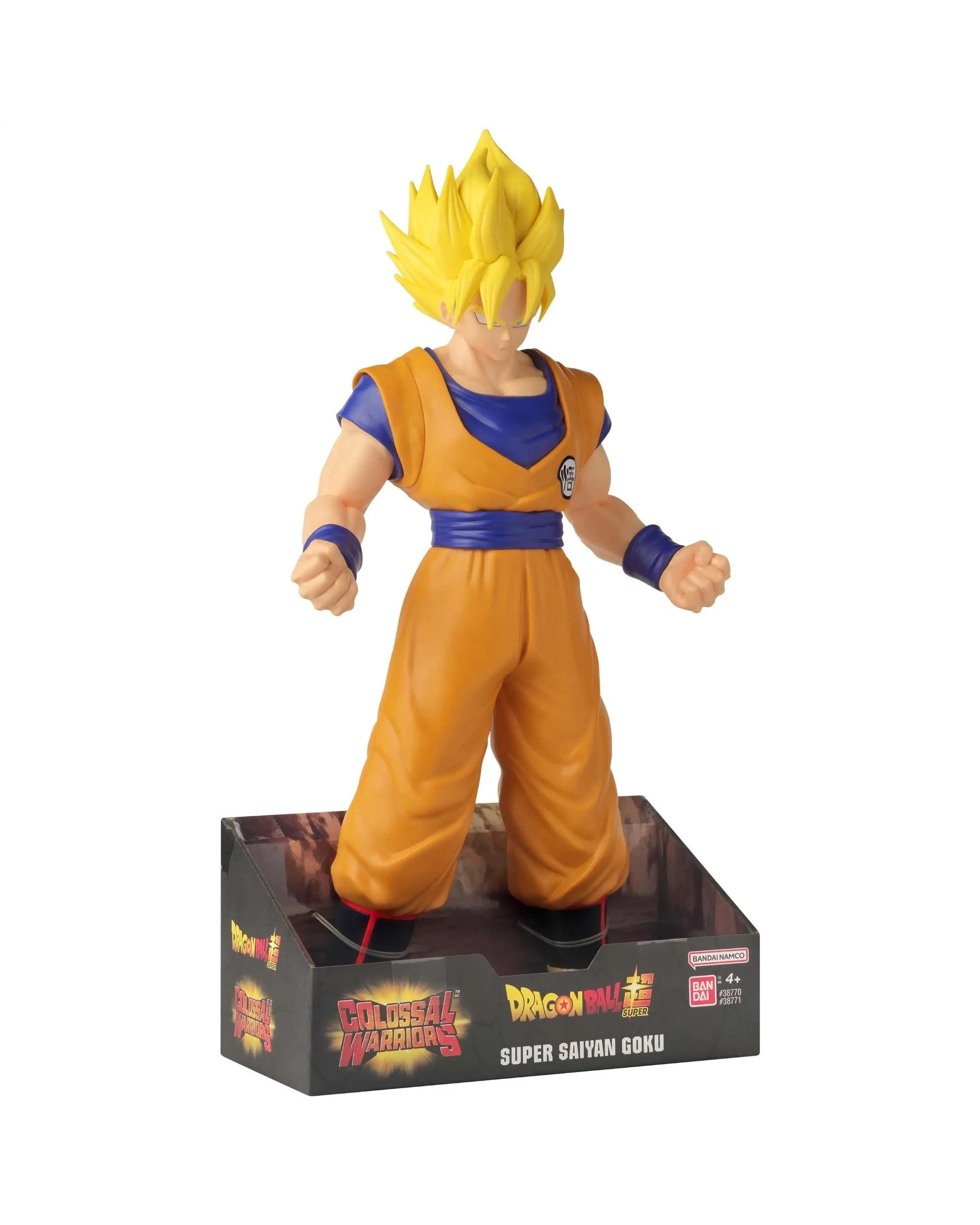 5 Bandai Colossal Warriors Dragon Ball Super Super Saiyan Goku 16 inch Figure, 5 of 6