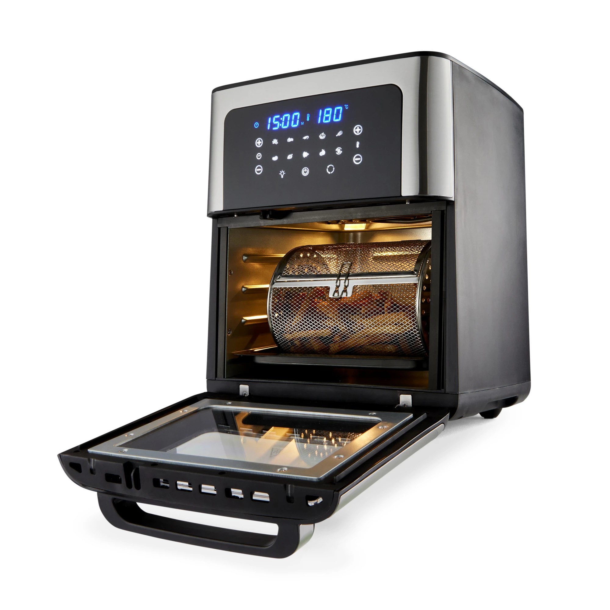 2 12L Air Fryer Oven - Silver, 2 of 10
